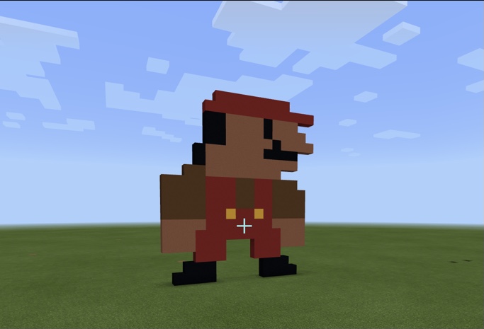 Nft #1 classic Mario MC build