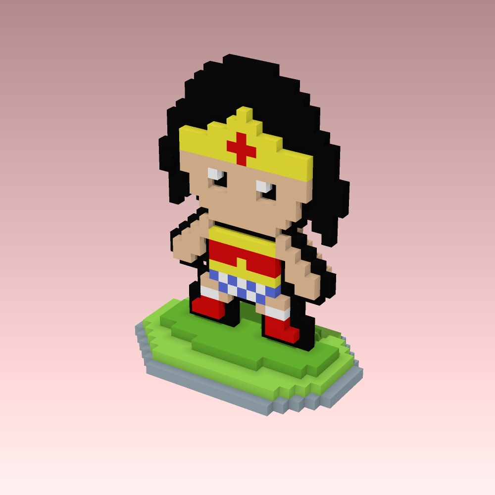 Nft Super Heroes - Wonder Woman