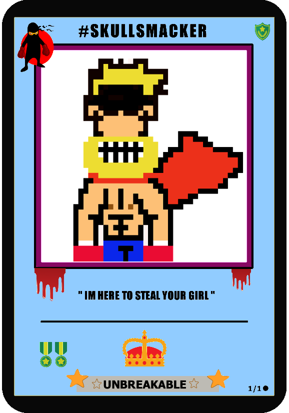 Nft Skullsmacker card.