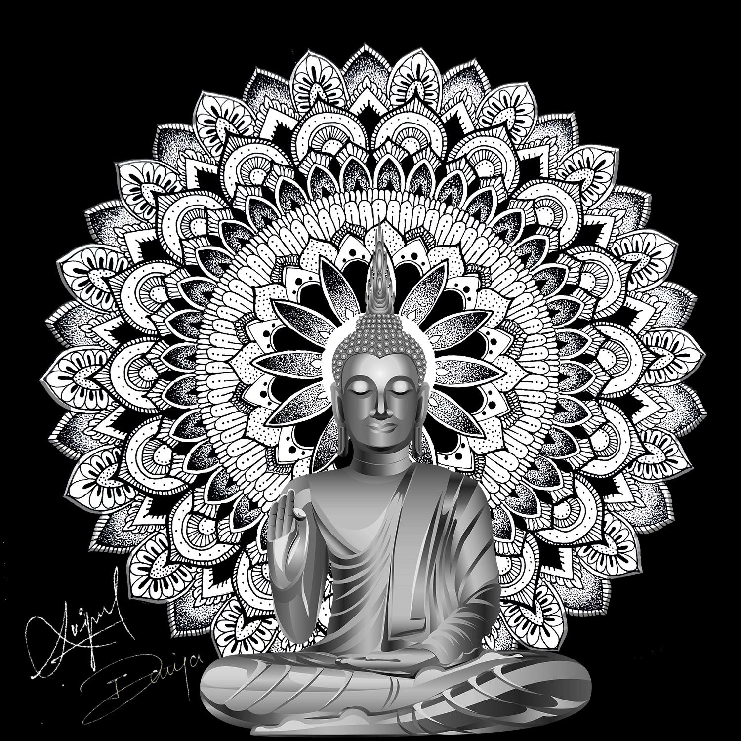 Nft Circle of life |Buddha Mandal