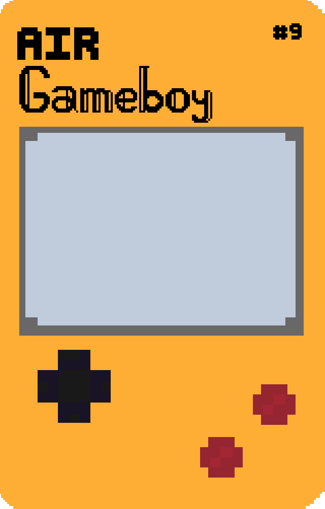 Nft AIR GAMEBOY #9, First Edition