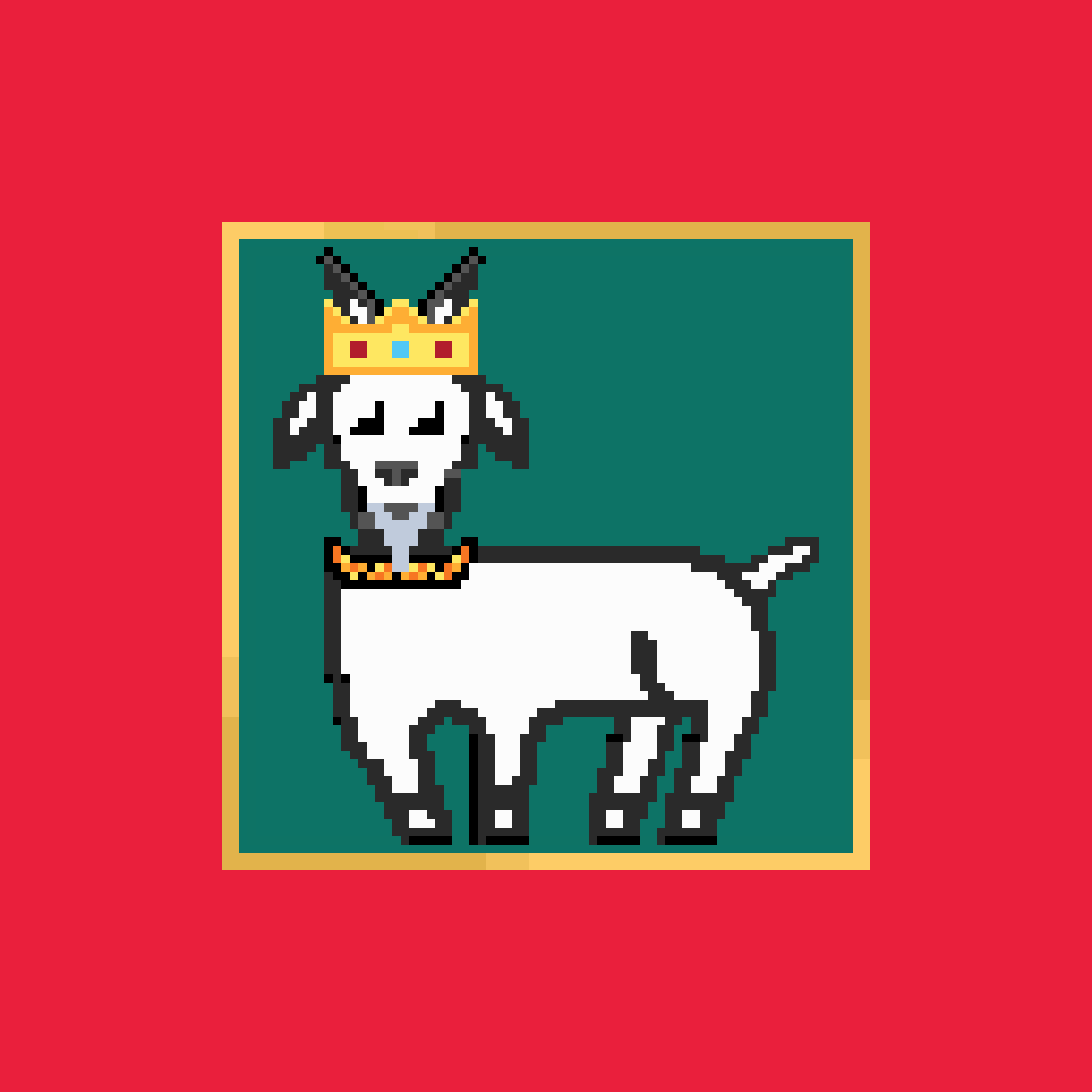 Nft PXLGOAT #14/66 MBGWC