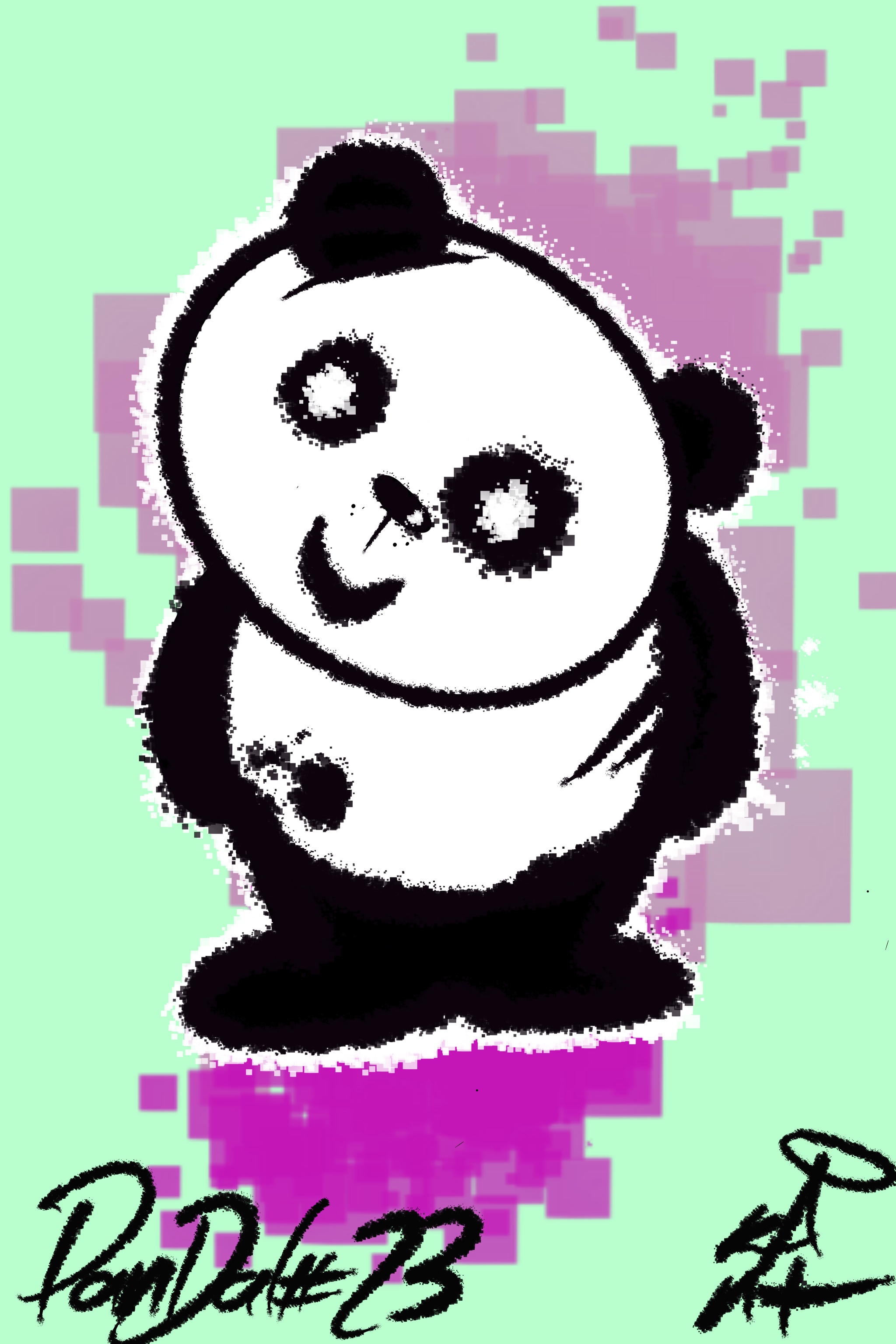 Nft Pandal#023 PandalPunk