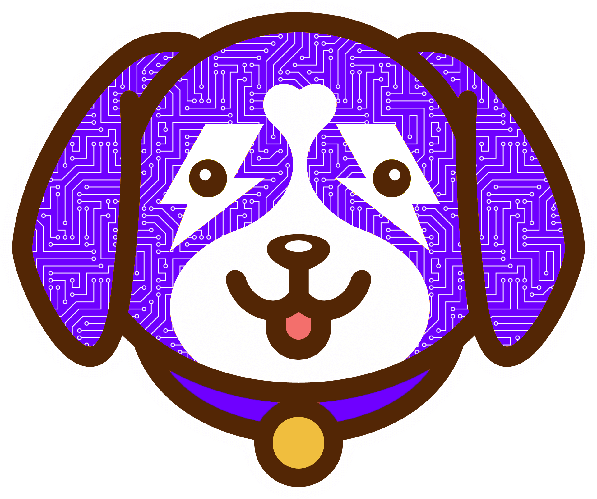Nft LightningPup Logo Tech
