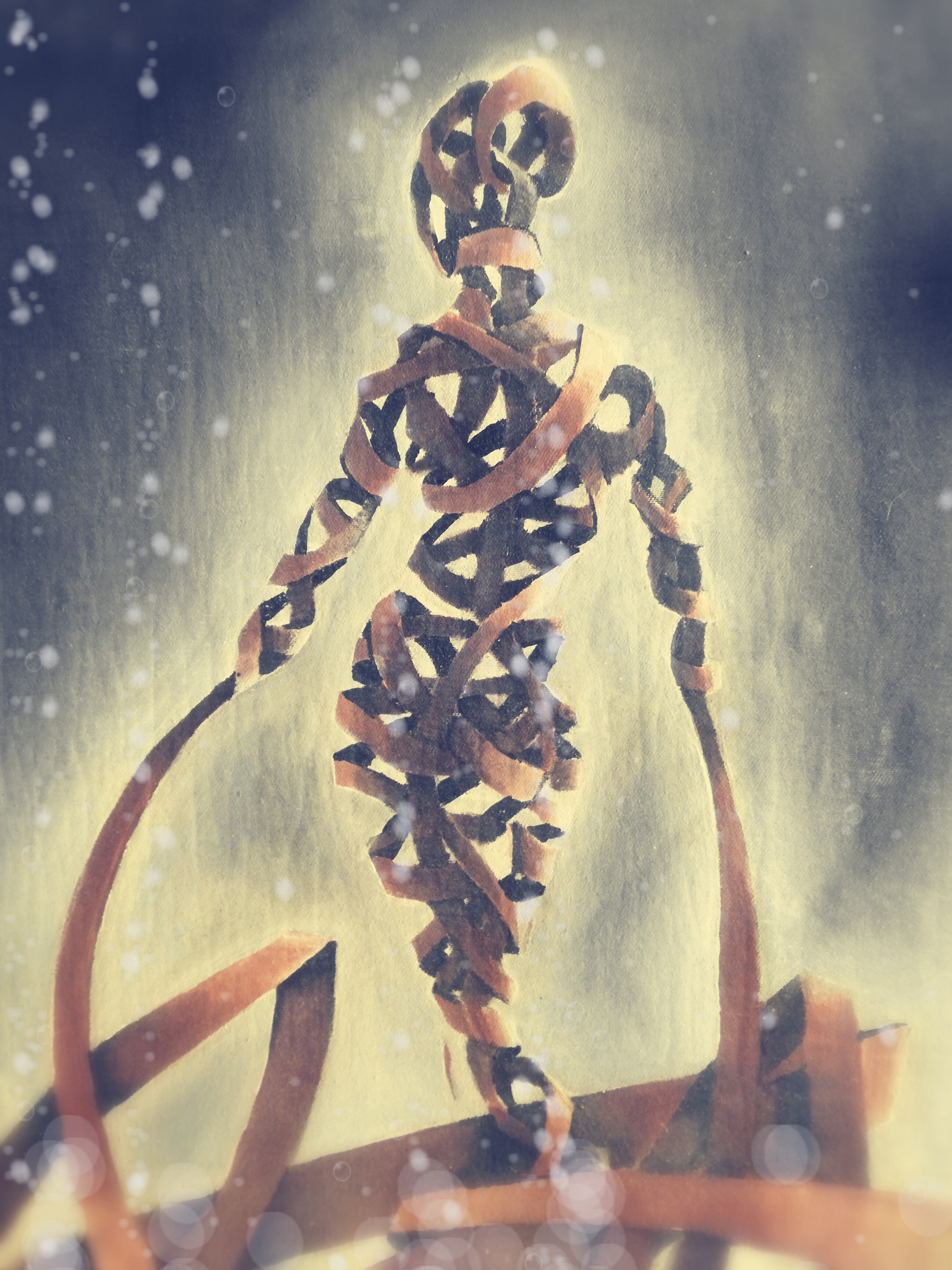 Nft spiral girl