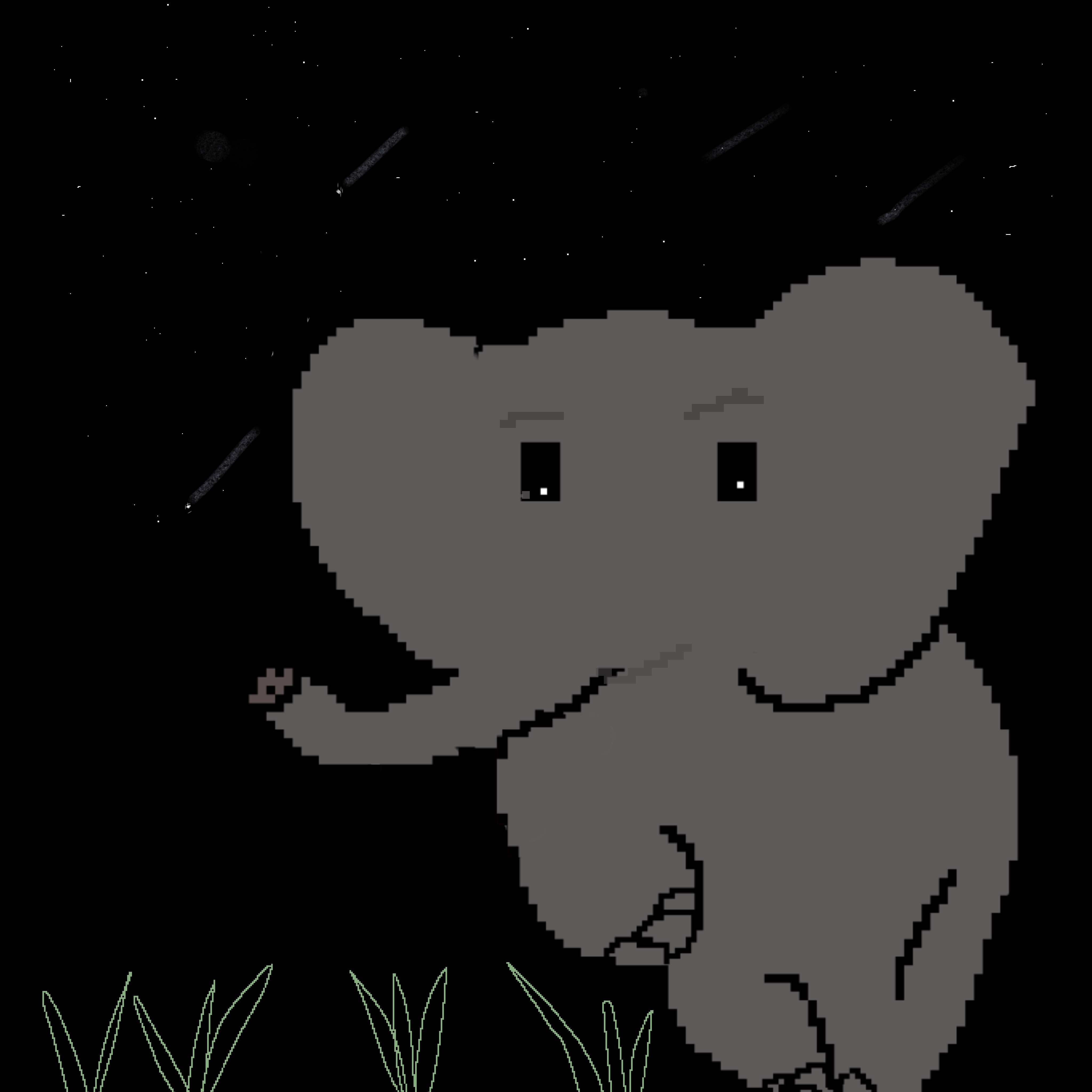 Nft Baby elephant 02