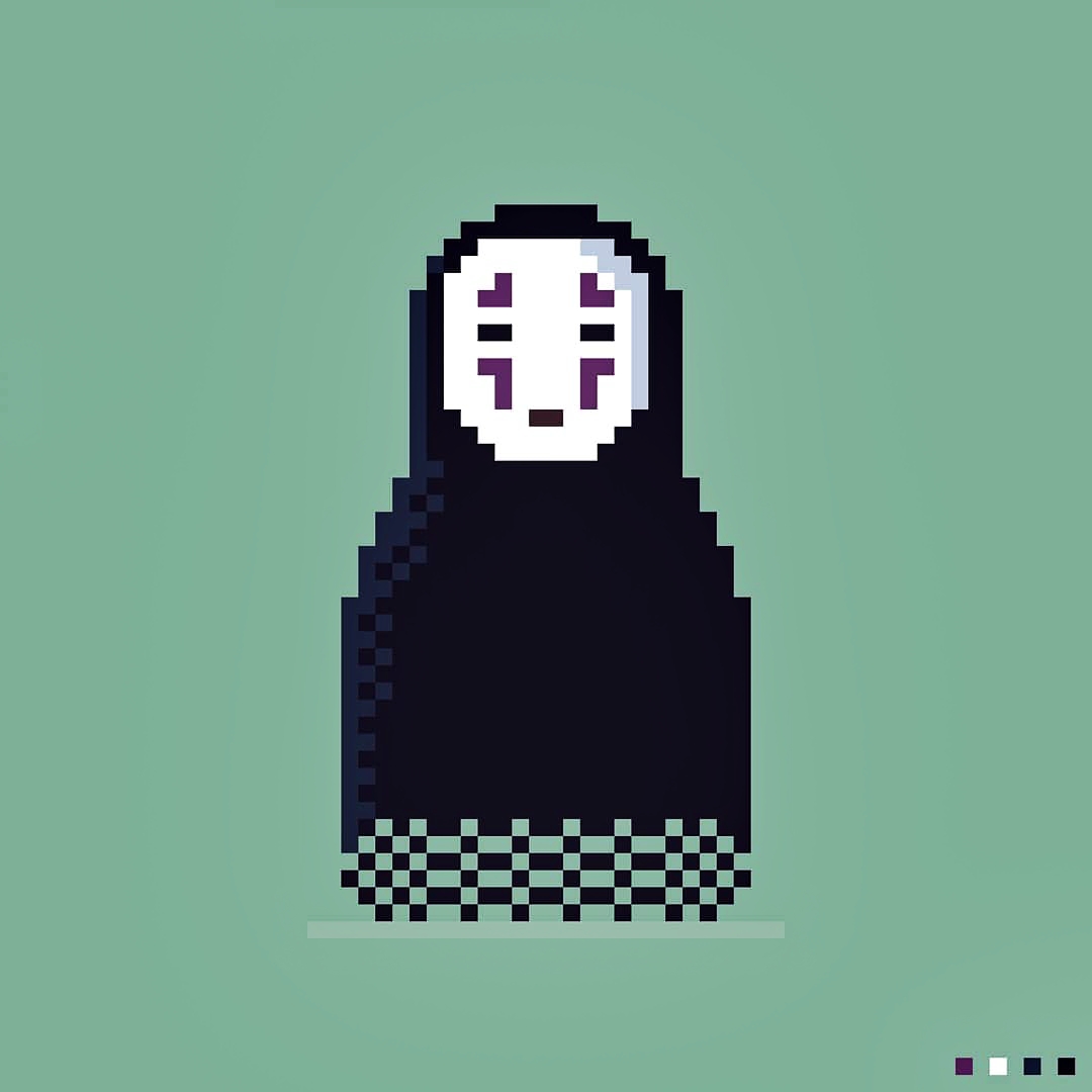 Nft ghibli pixel