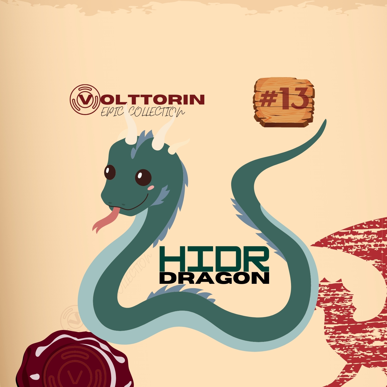 Nft #13 HIDR Dragon