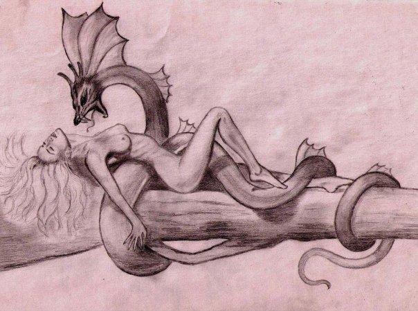 Nft The girl and the dragon