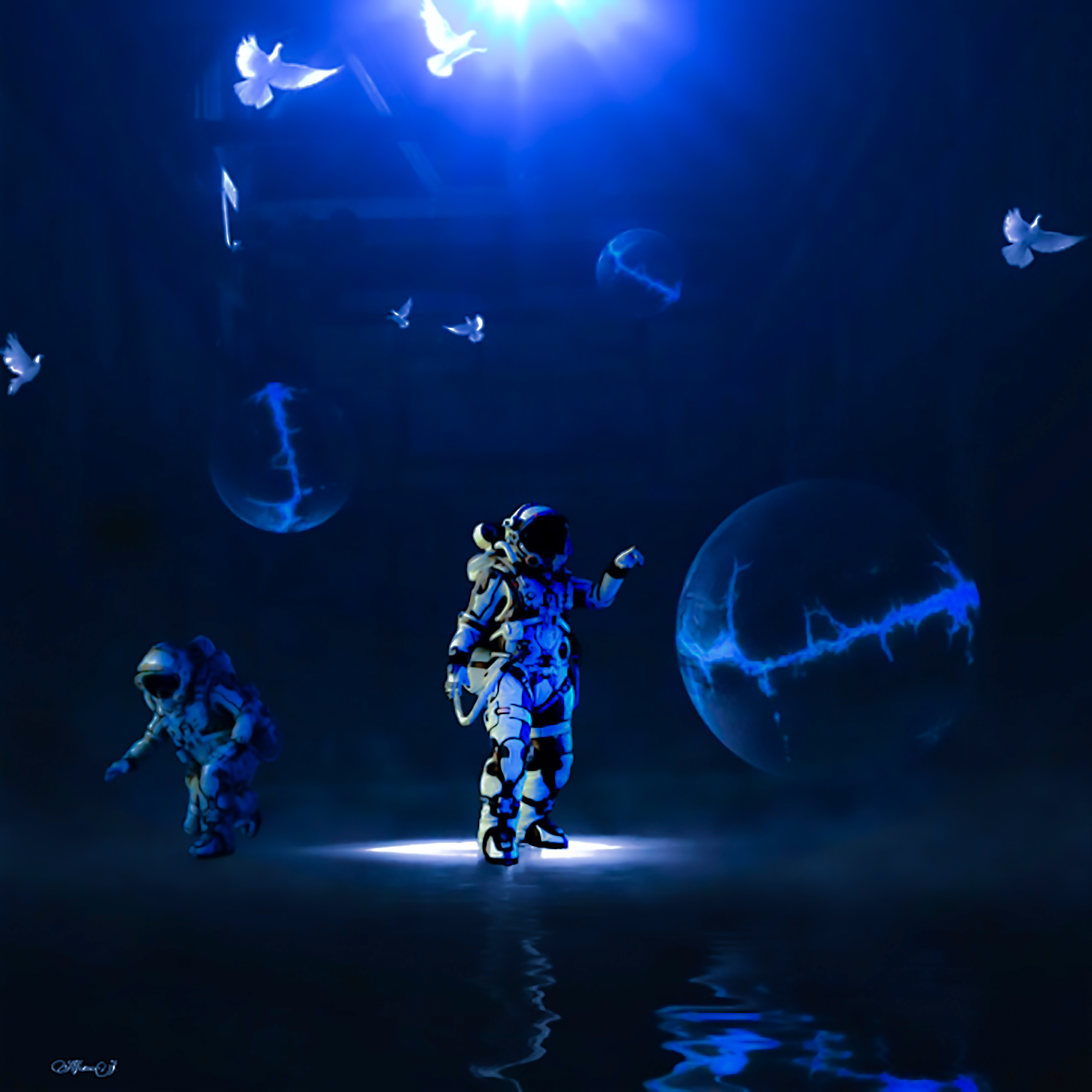 Nft Blue Planet 