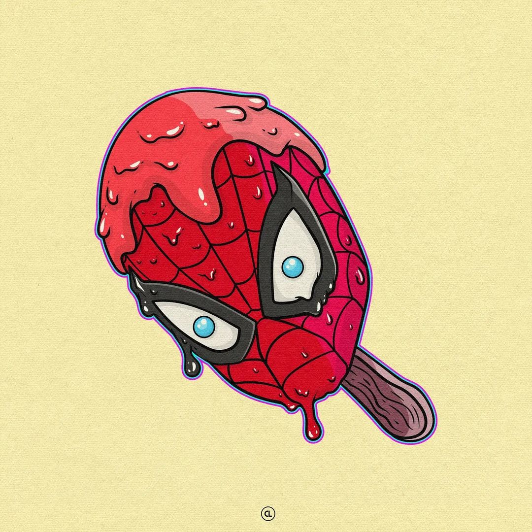 Nft Ice cream Spiderman