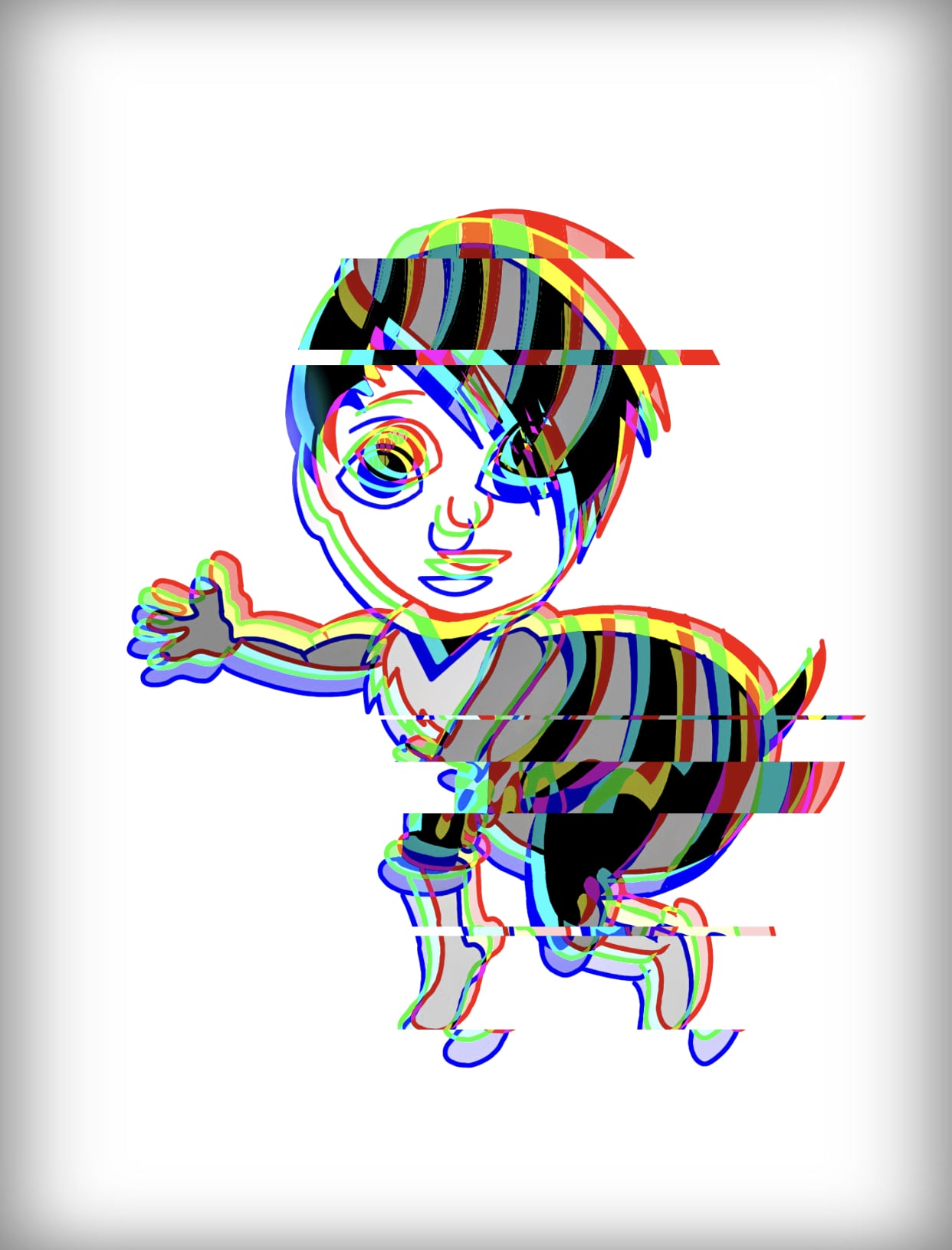 Nft Bee distorted