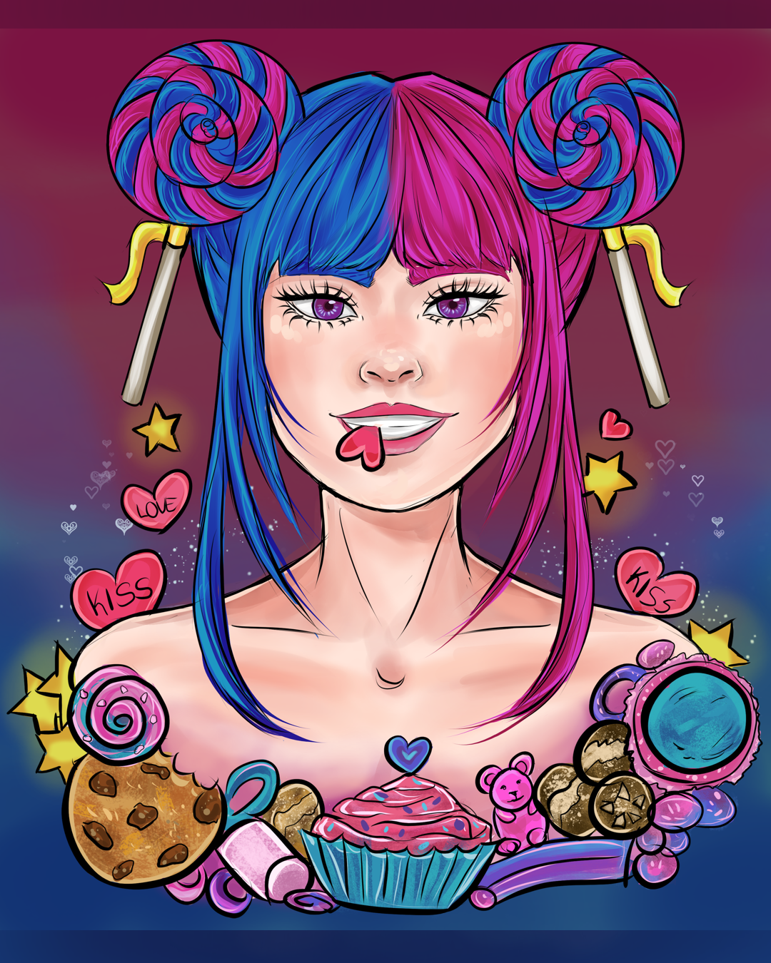 Nft Candy Girl #1