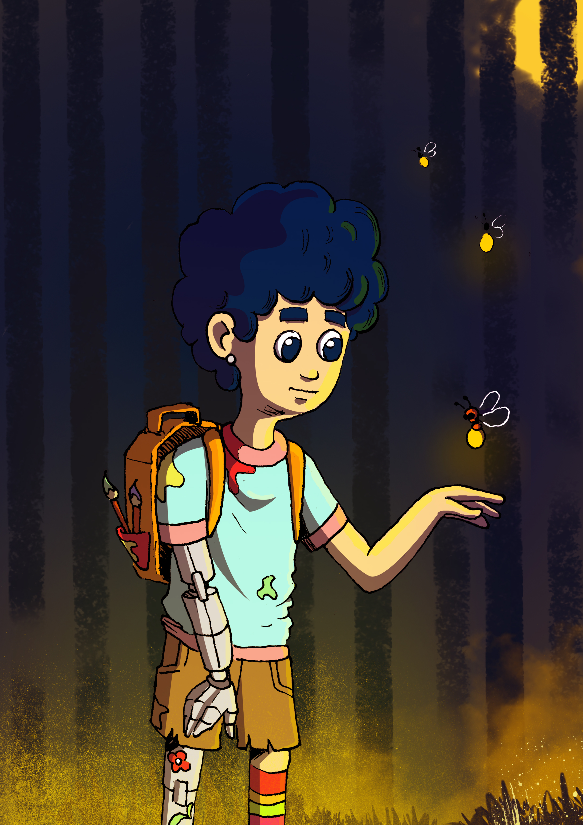 Nft Exploring Painter CyberBoy