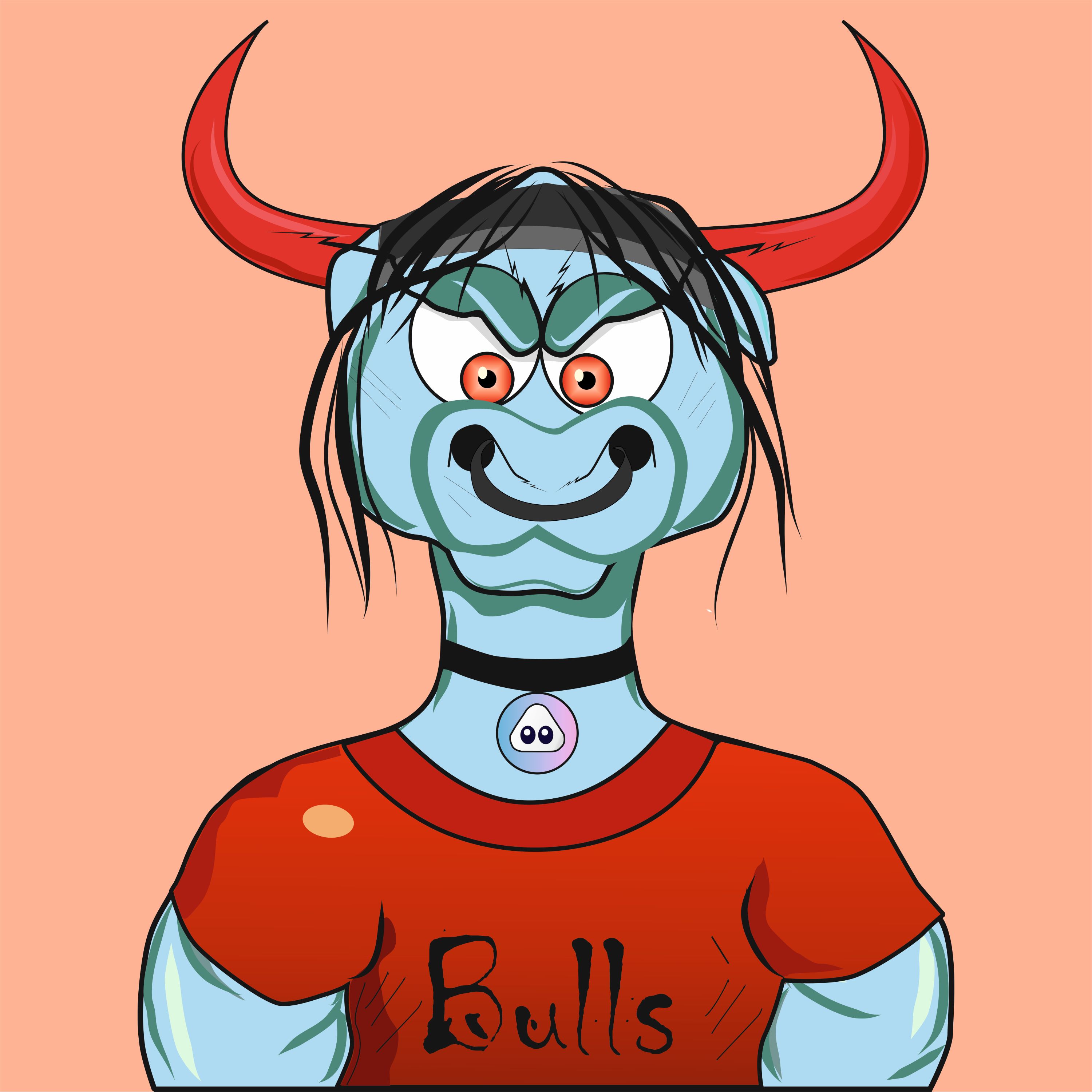 Nft Angry Bulls #20 