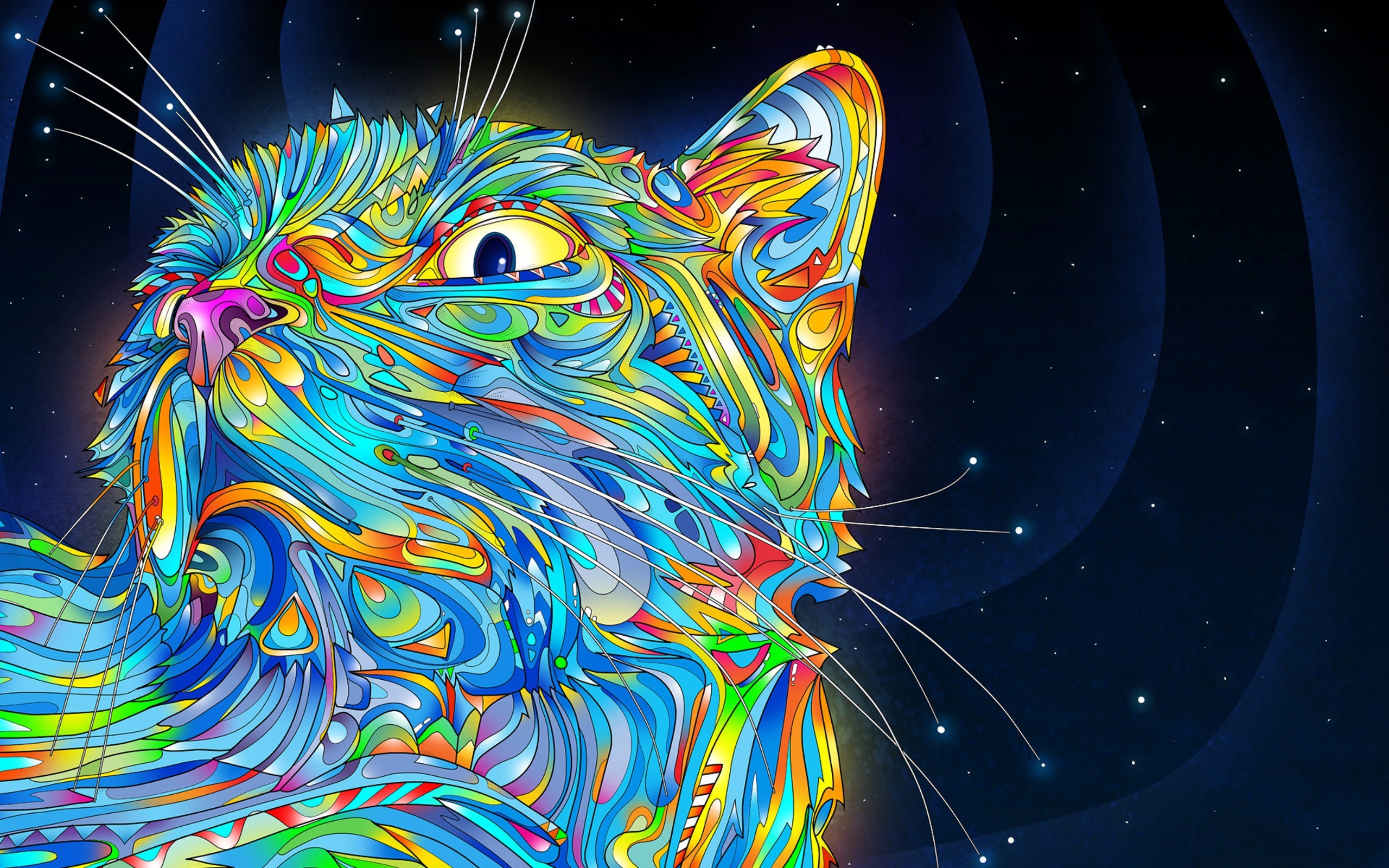Nft Colorful cat