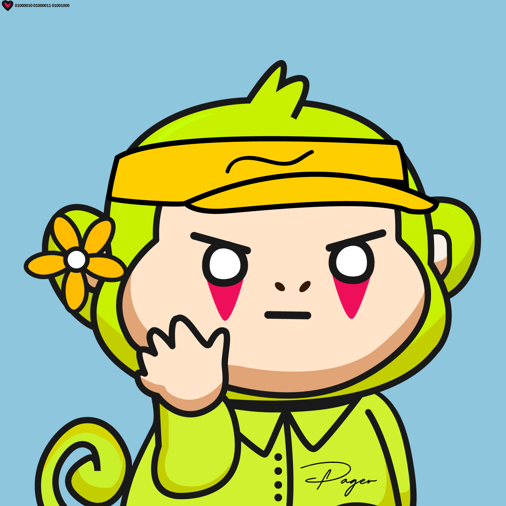 Nft Cute Monkey #99