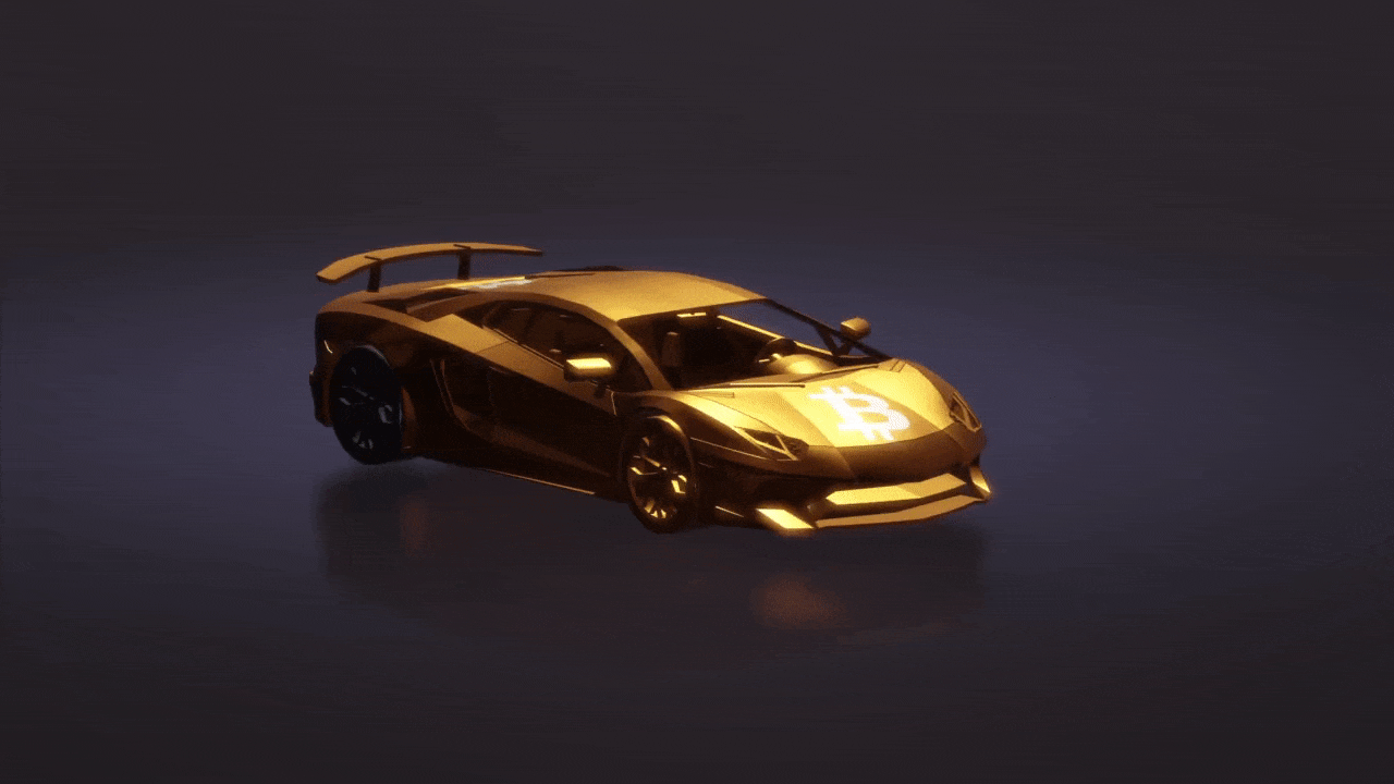 Nft Bitcoin Car #1