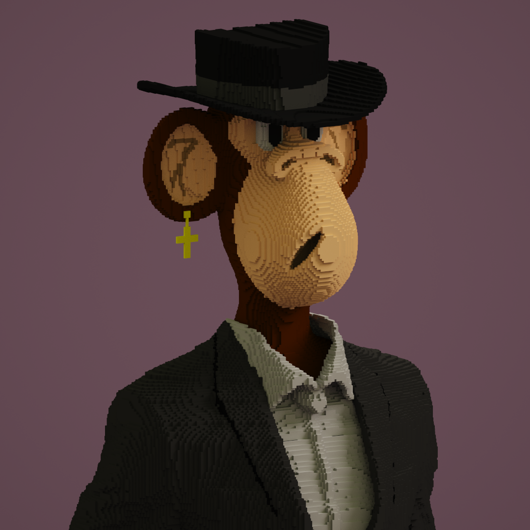 Nft Voxel Chimps #66