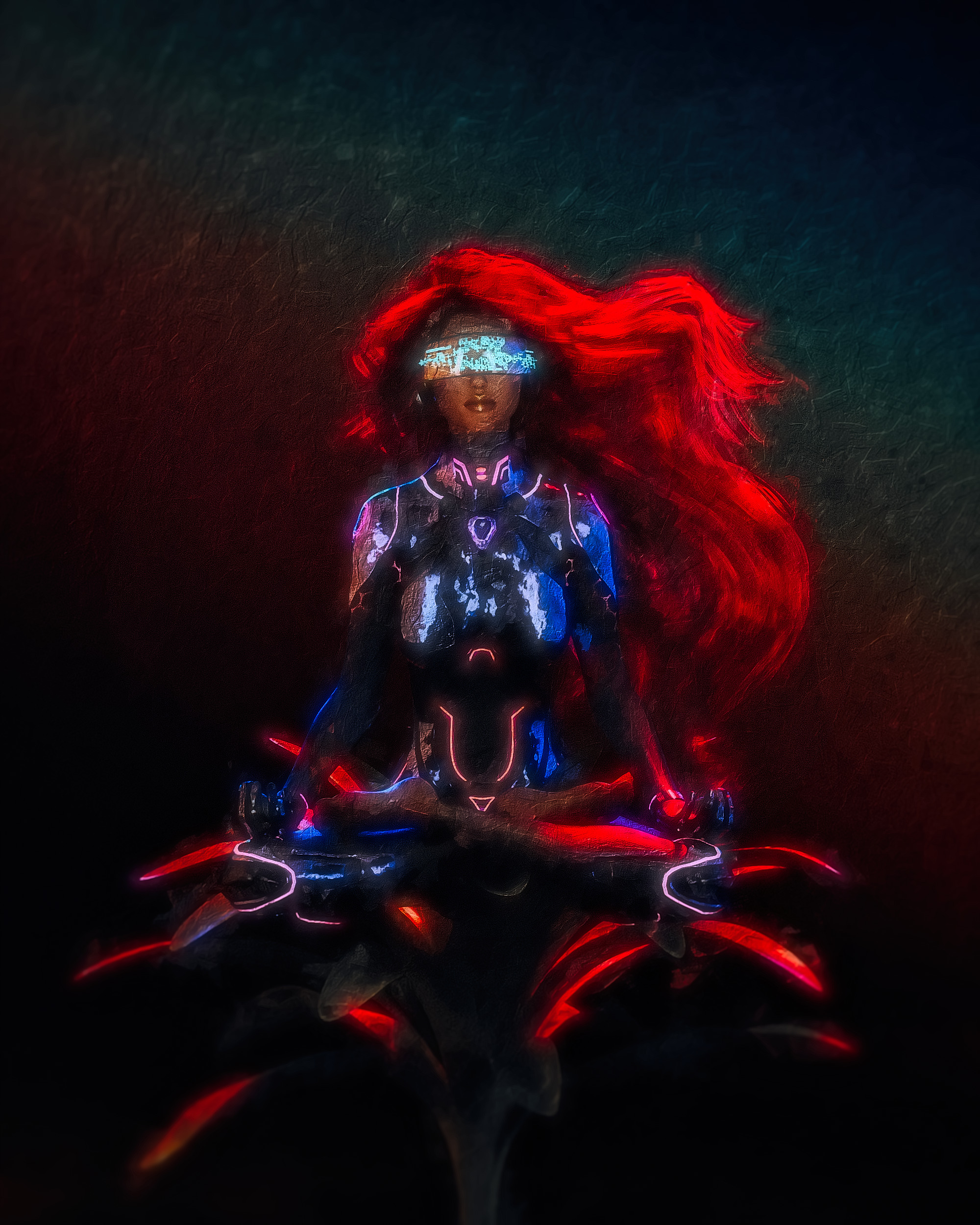 Nft cyberpunk lotus #2/50