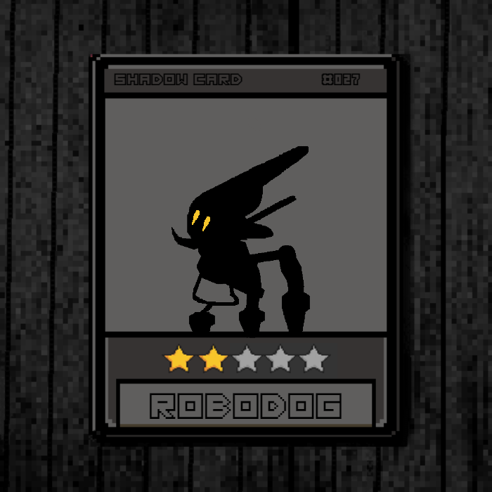 Nft Shadow card #027 - Robodog