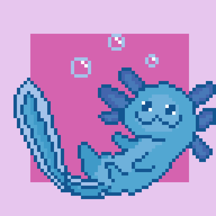 Nft Pixel Axolotl 1/3
