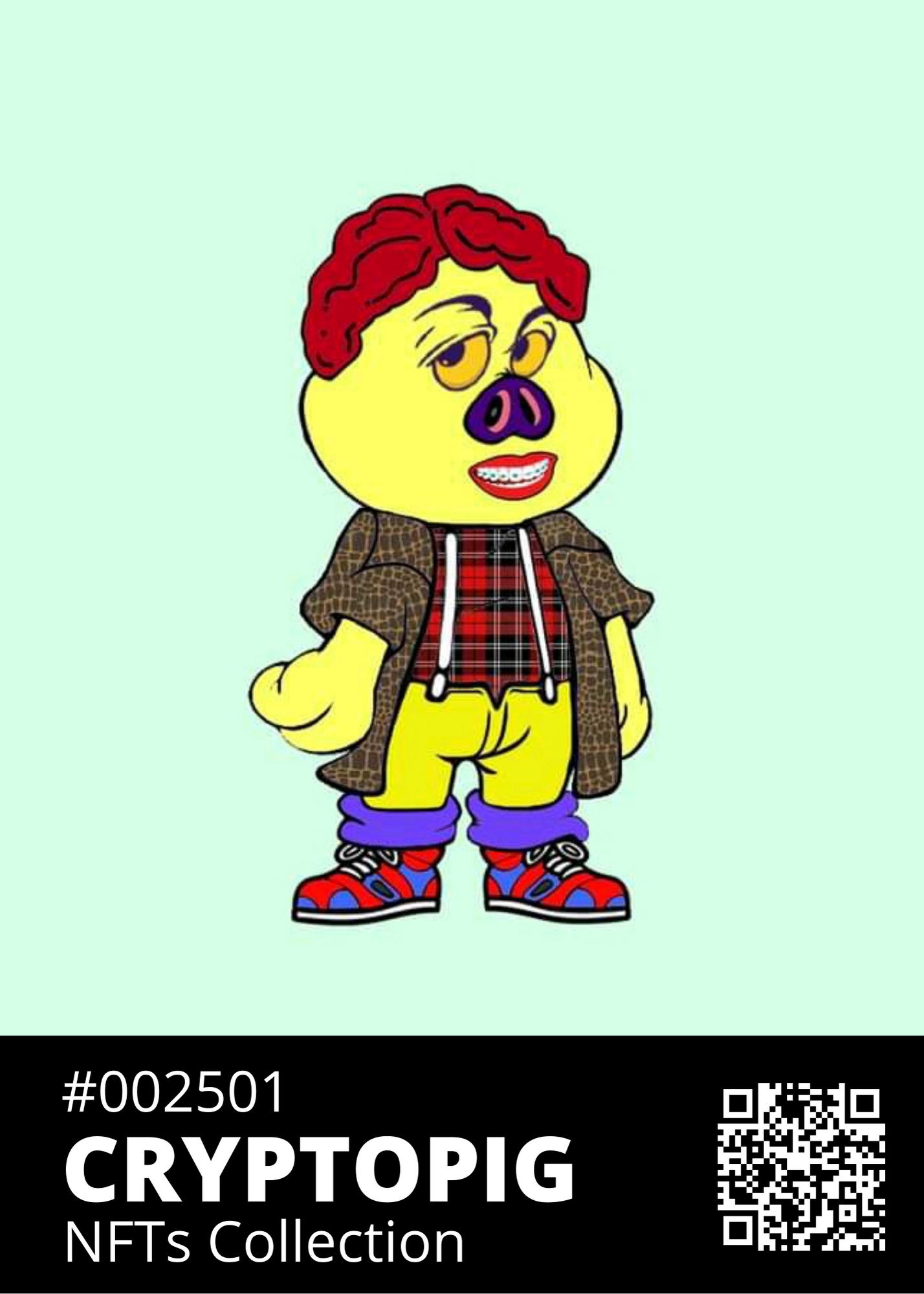 Nft CryptoPig #002501