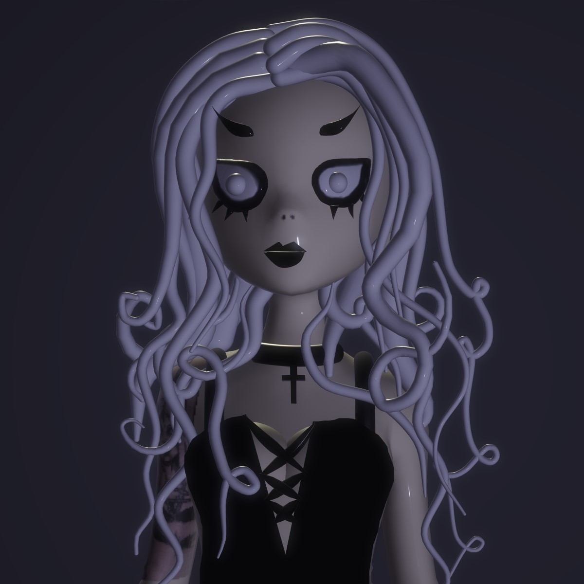 Nft Goth Girl #10