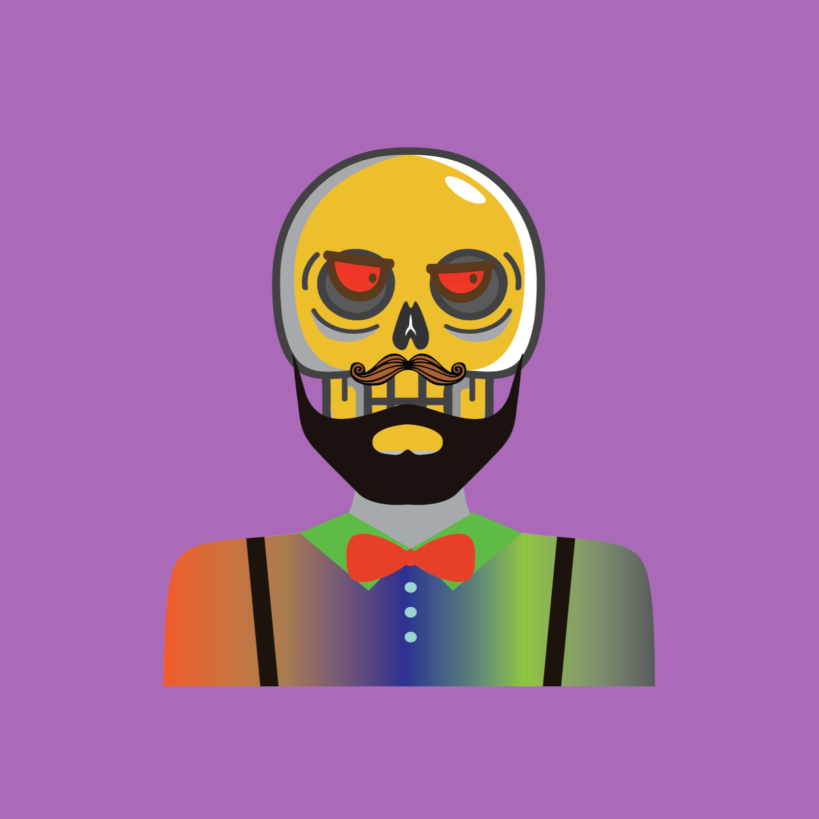 Nft #SkullPunks 007