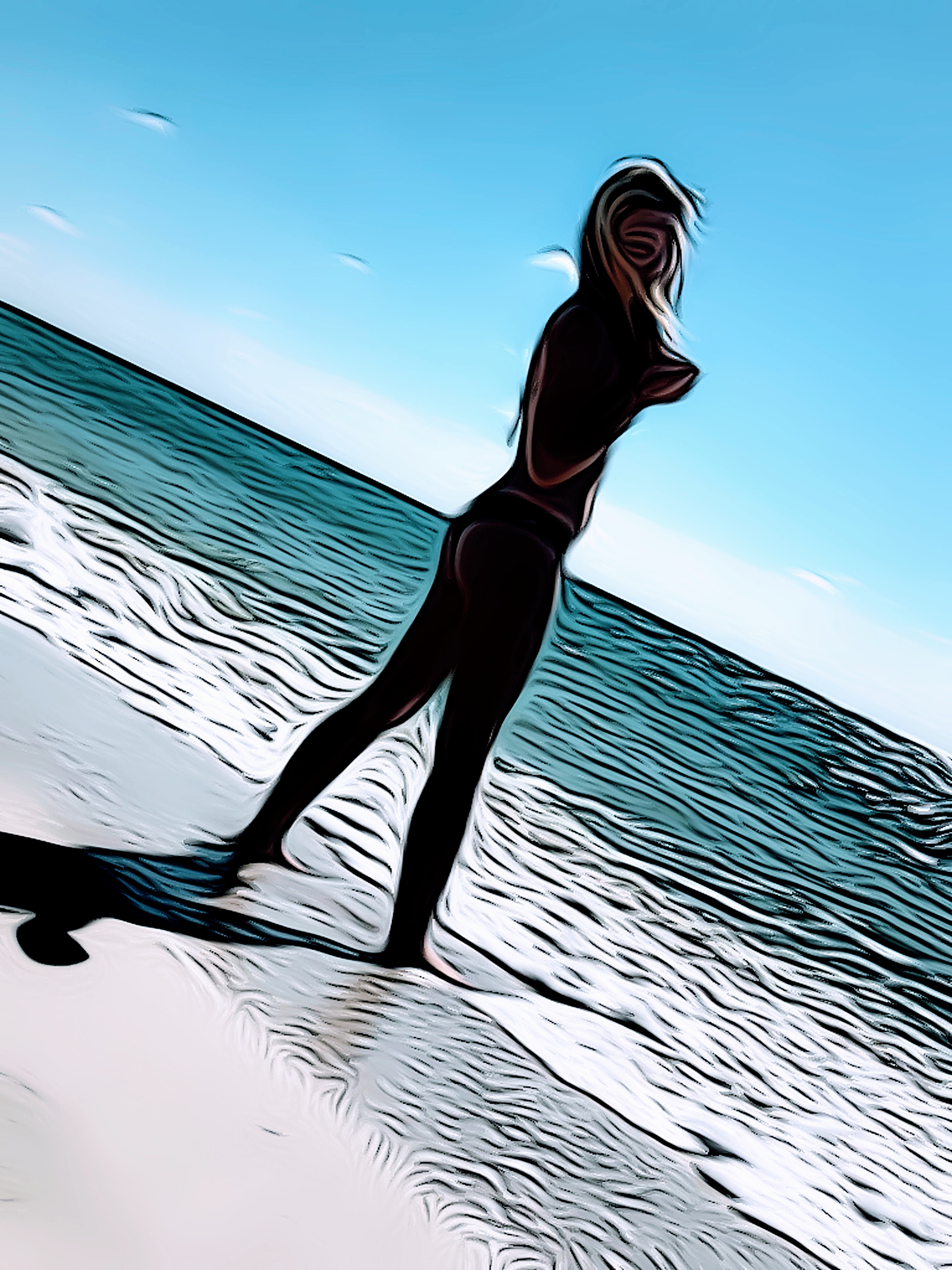 Nft A Girl On The Beach #10