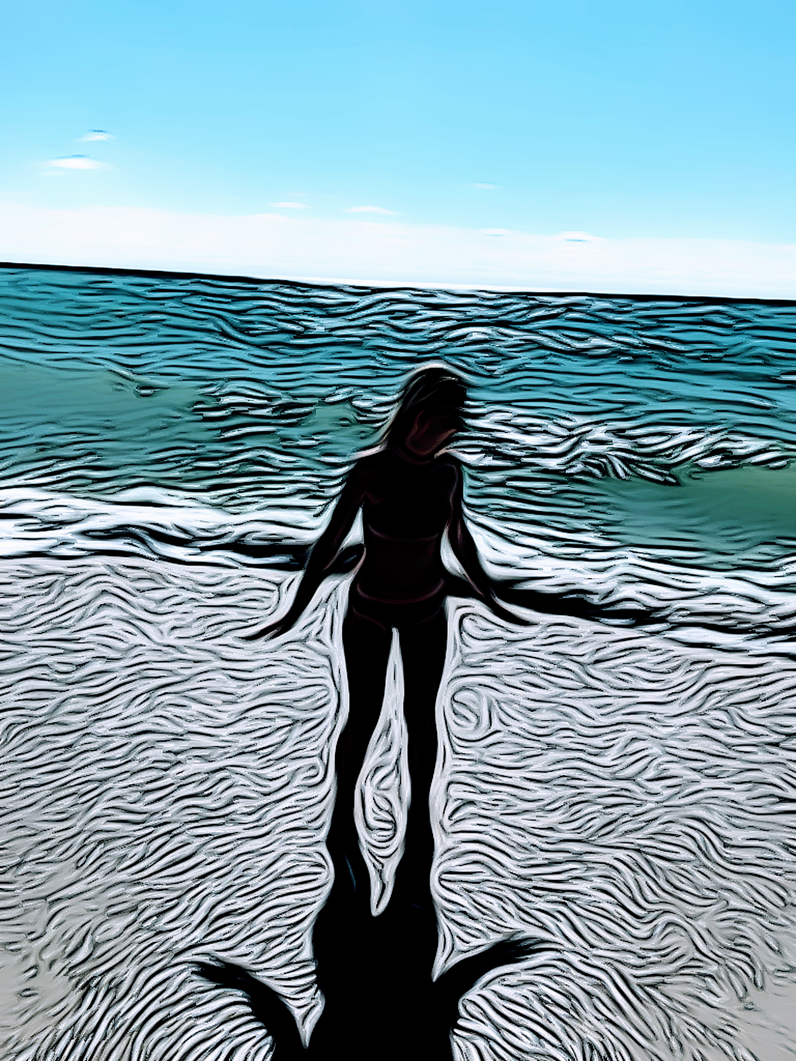 Nft A Girl On The Beach #2