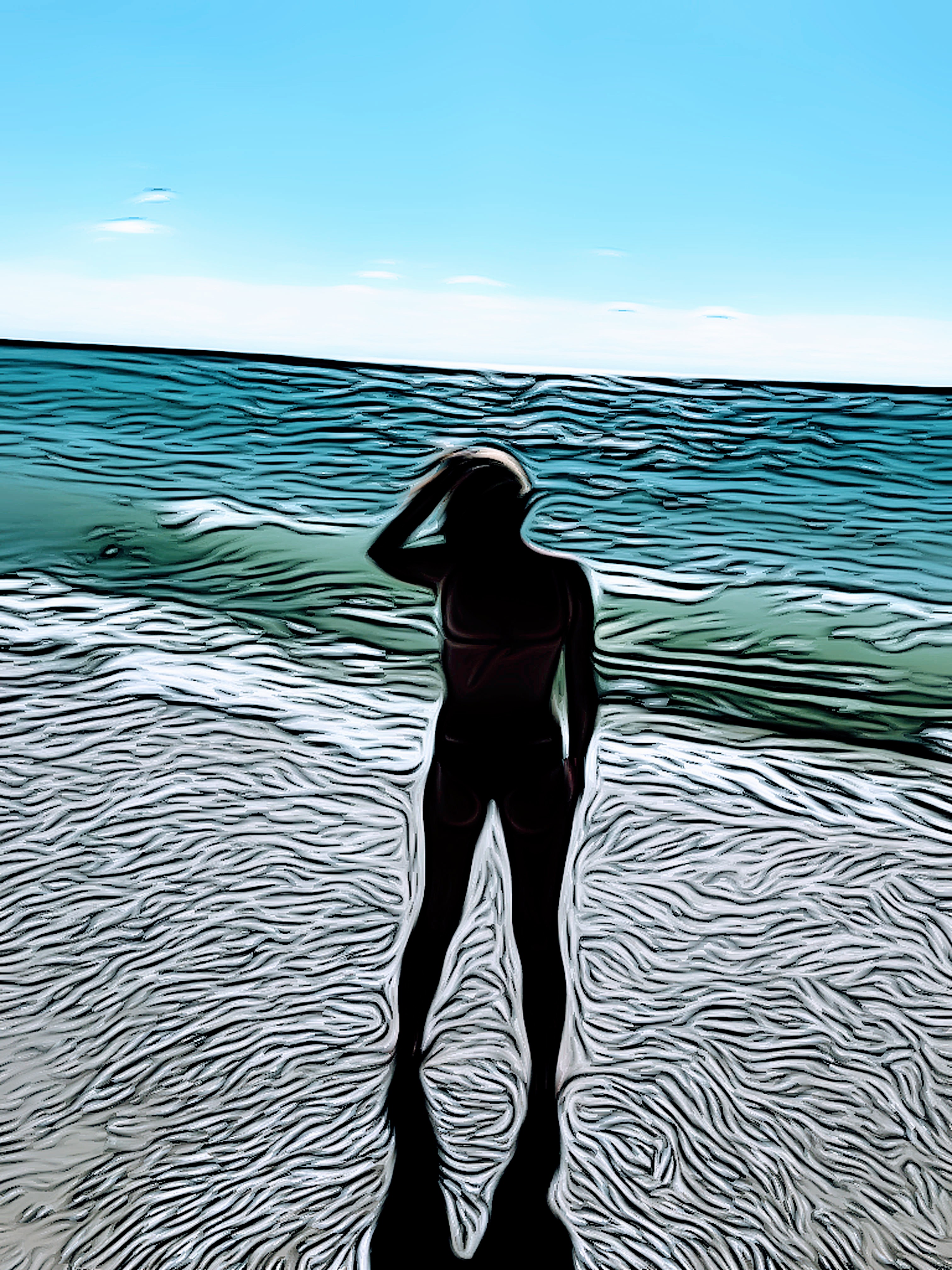 Nft A Girl On The Beach #3