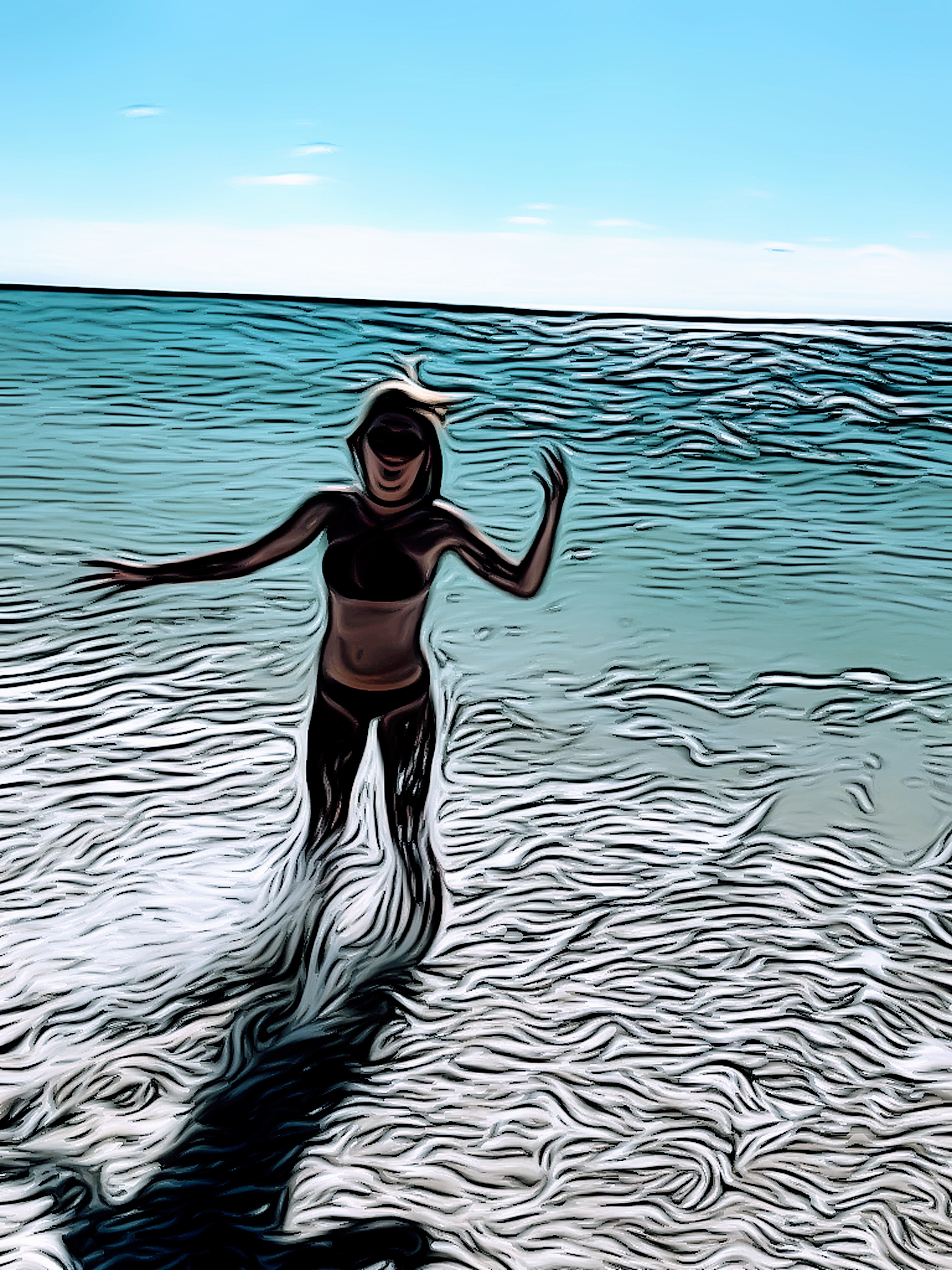 Nft A Girl On The Beach #4