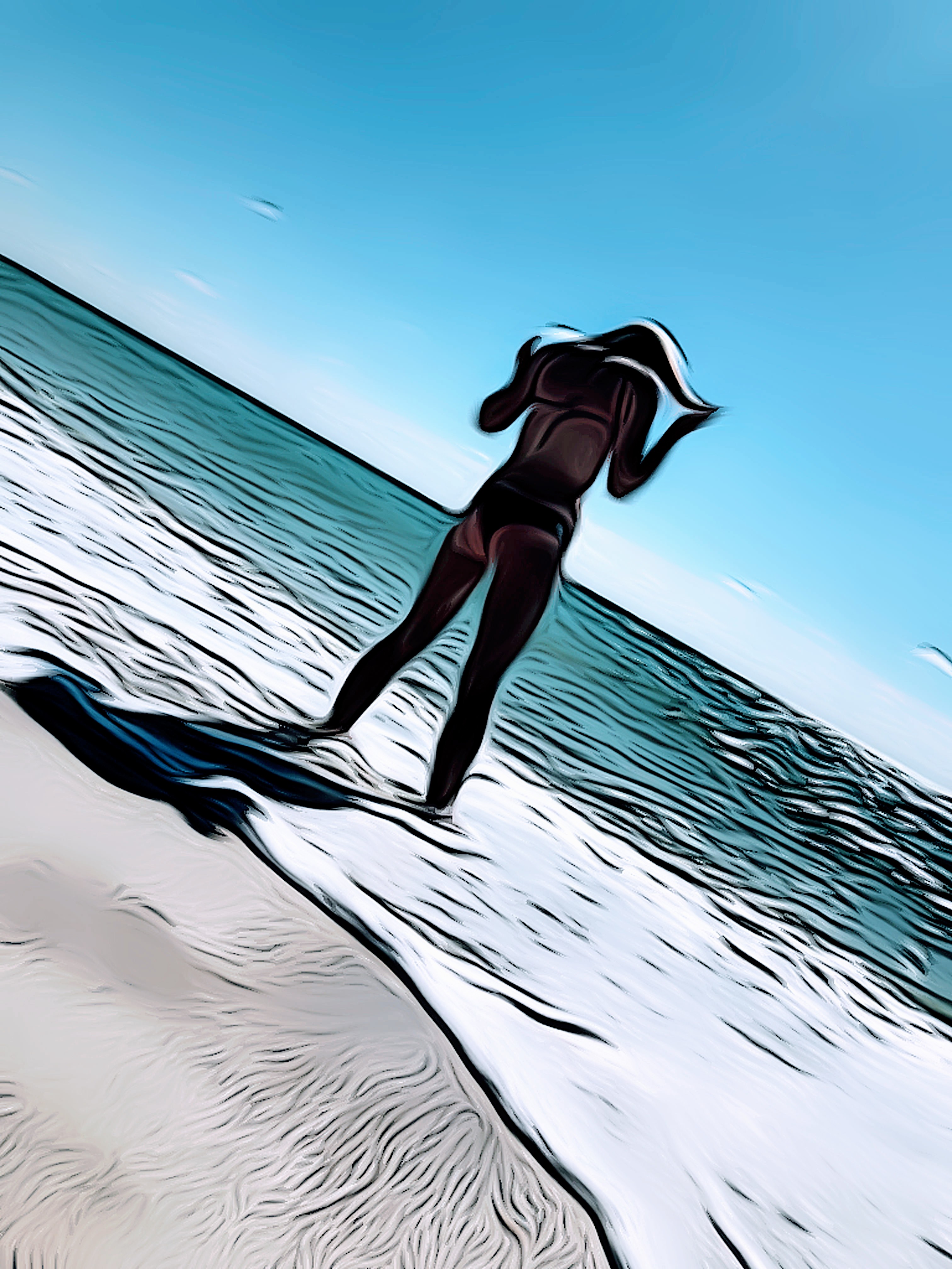 Nft A Girl On The Beach #6