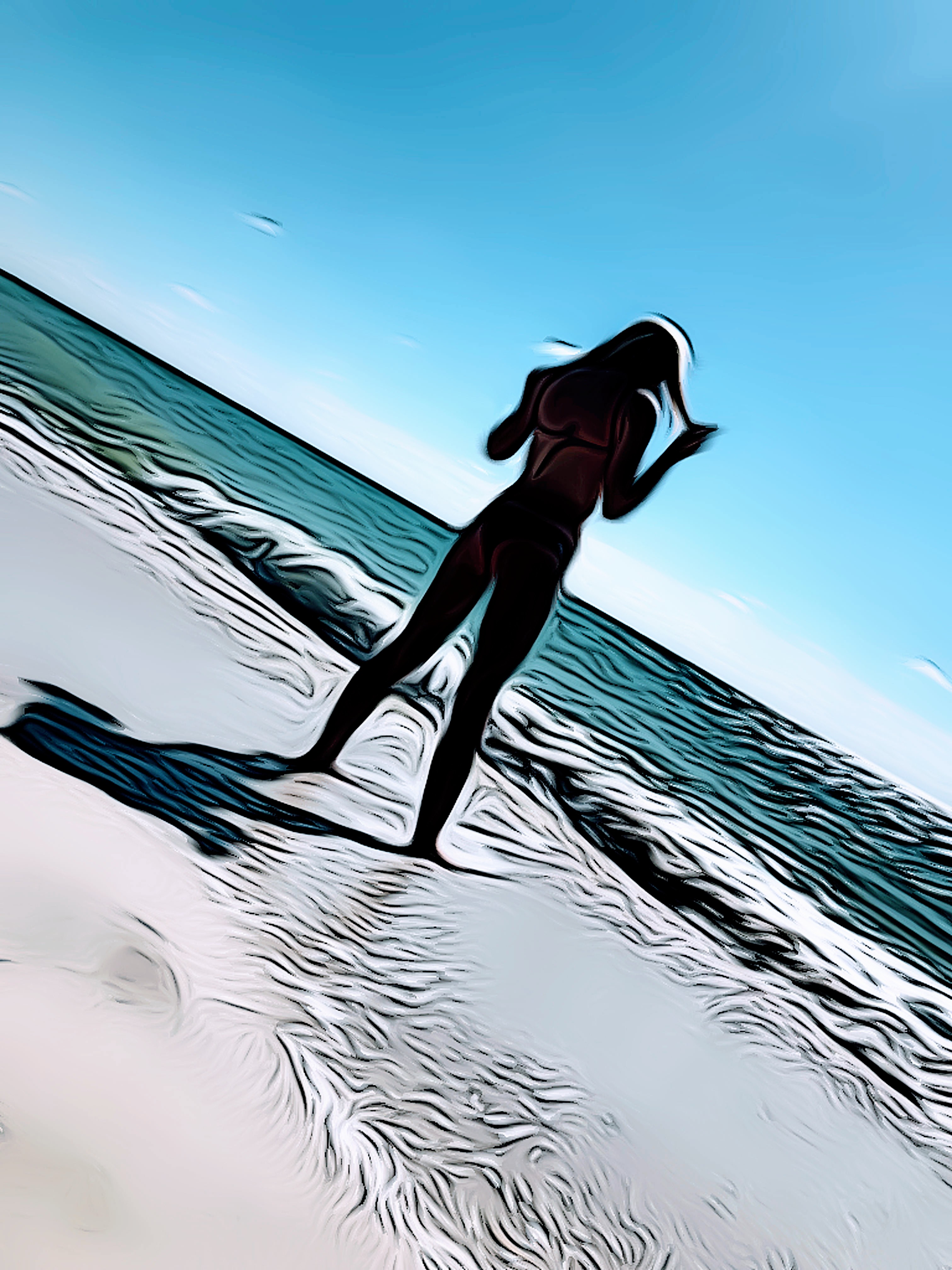 Nft A Girl On The Beach #7