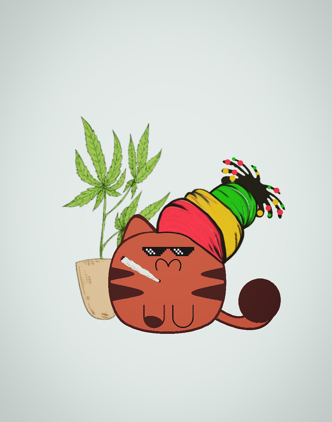 Nft Atypical Cat  - Custom 