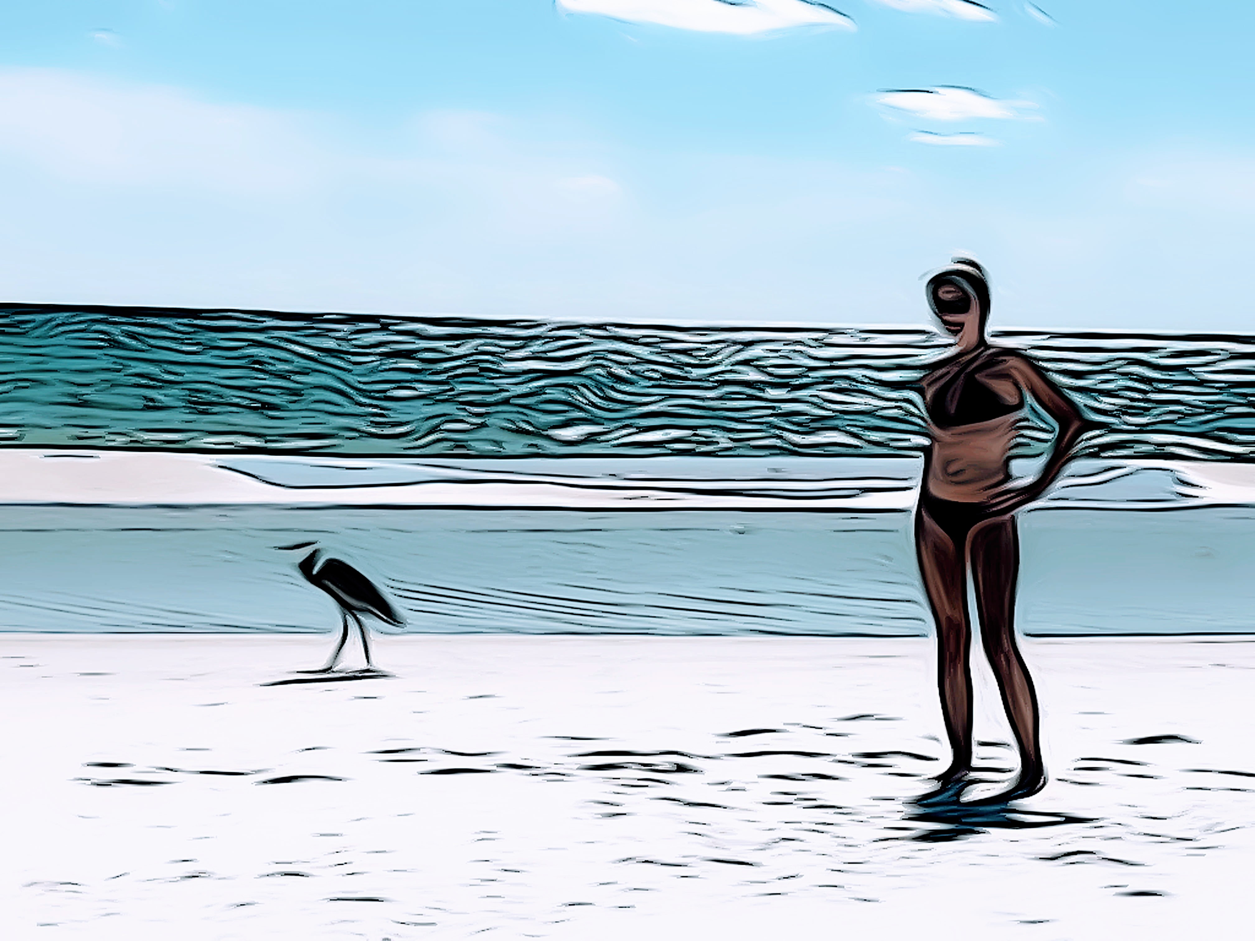 Nft A Girl On The Beach #16