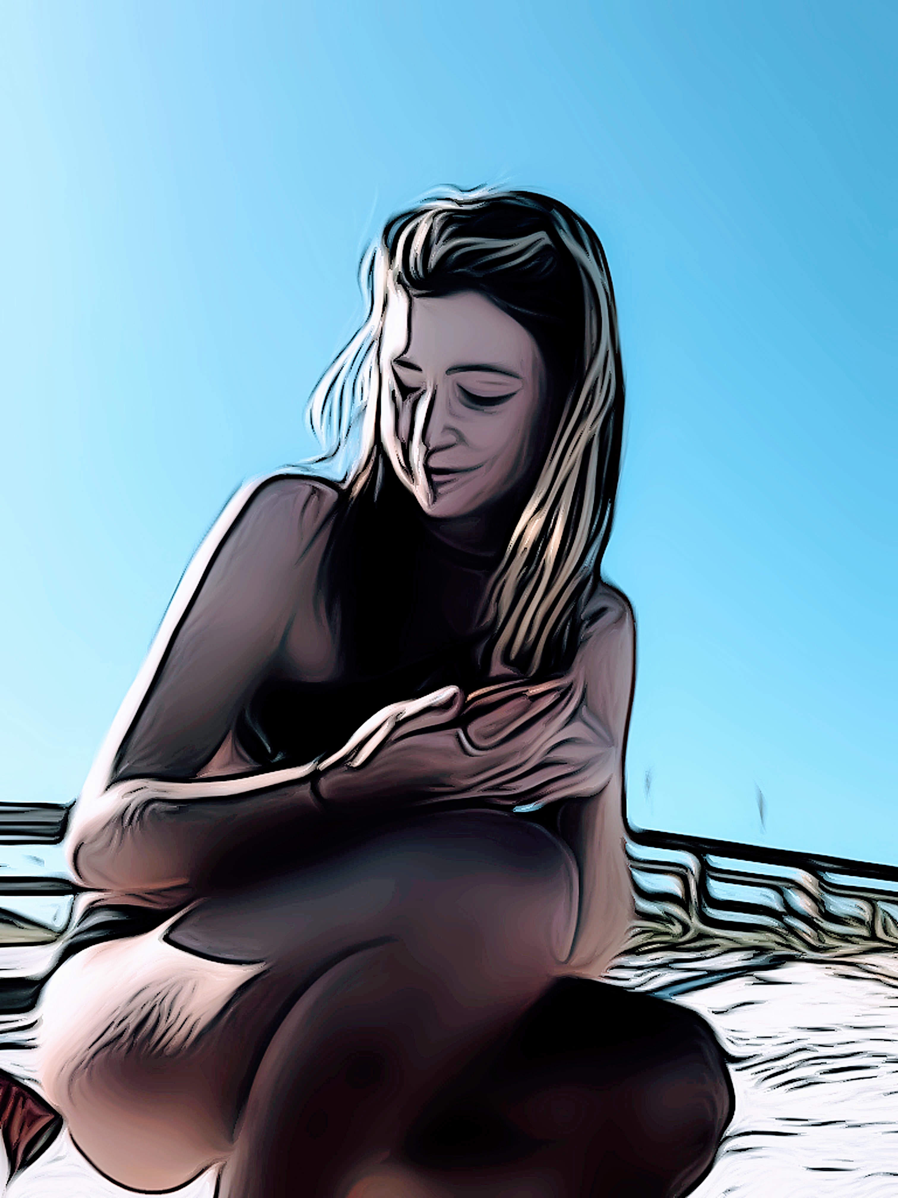 Nft A Girl On The Beach #19
