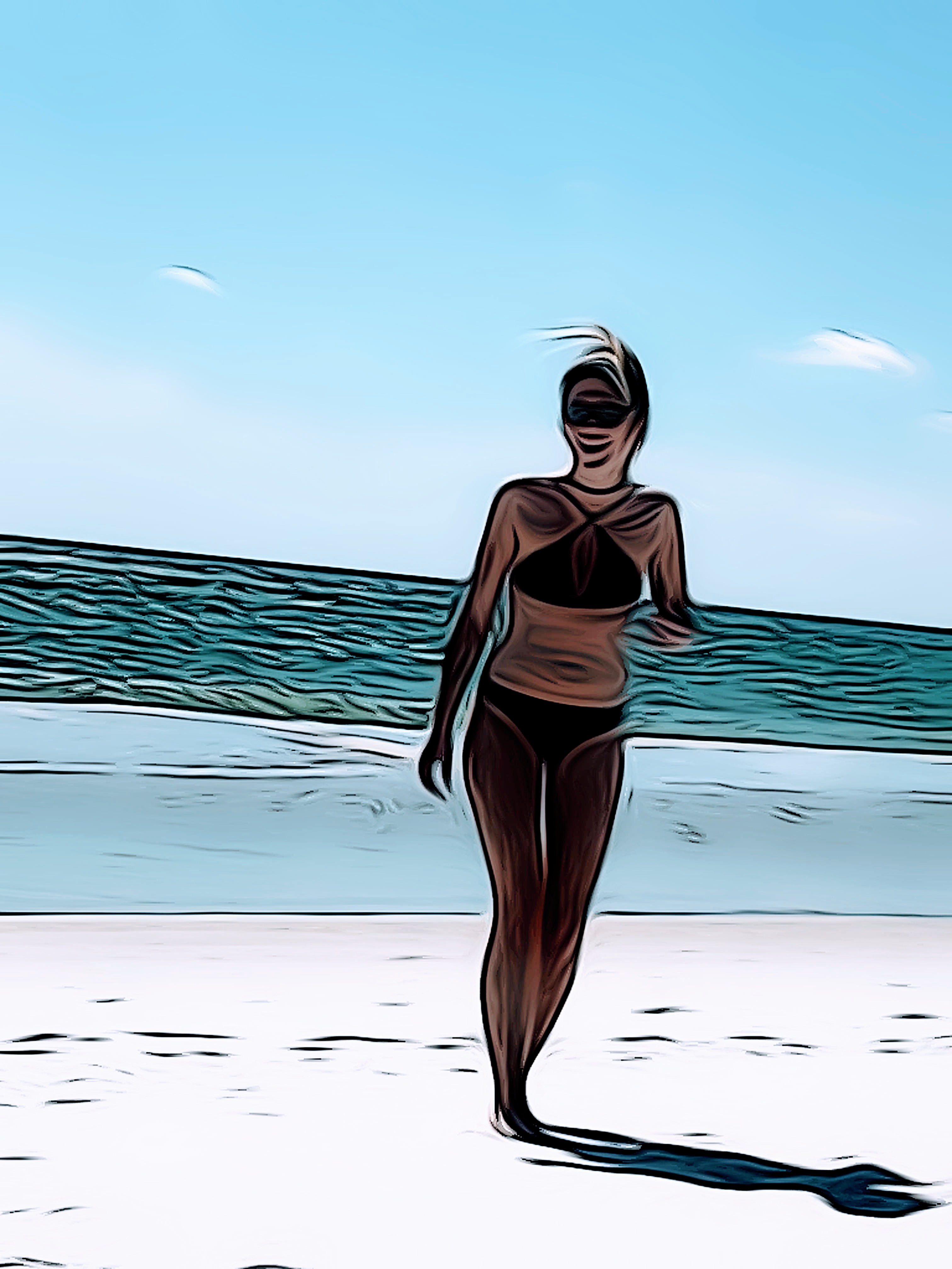 Nft A Girl on The Beach #13