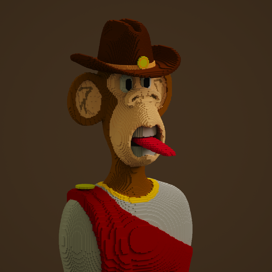 Nft Voxel Chimps #171