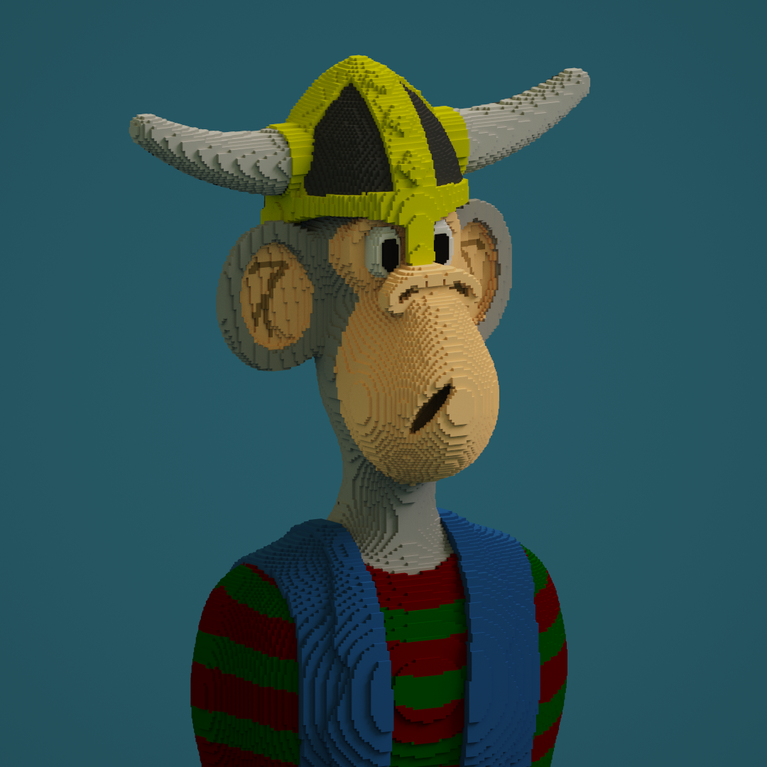 Nft Voxel Chimps #175