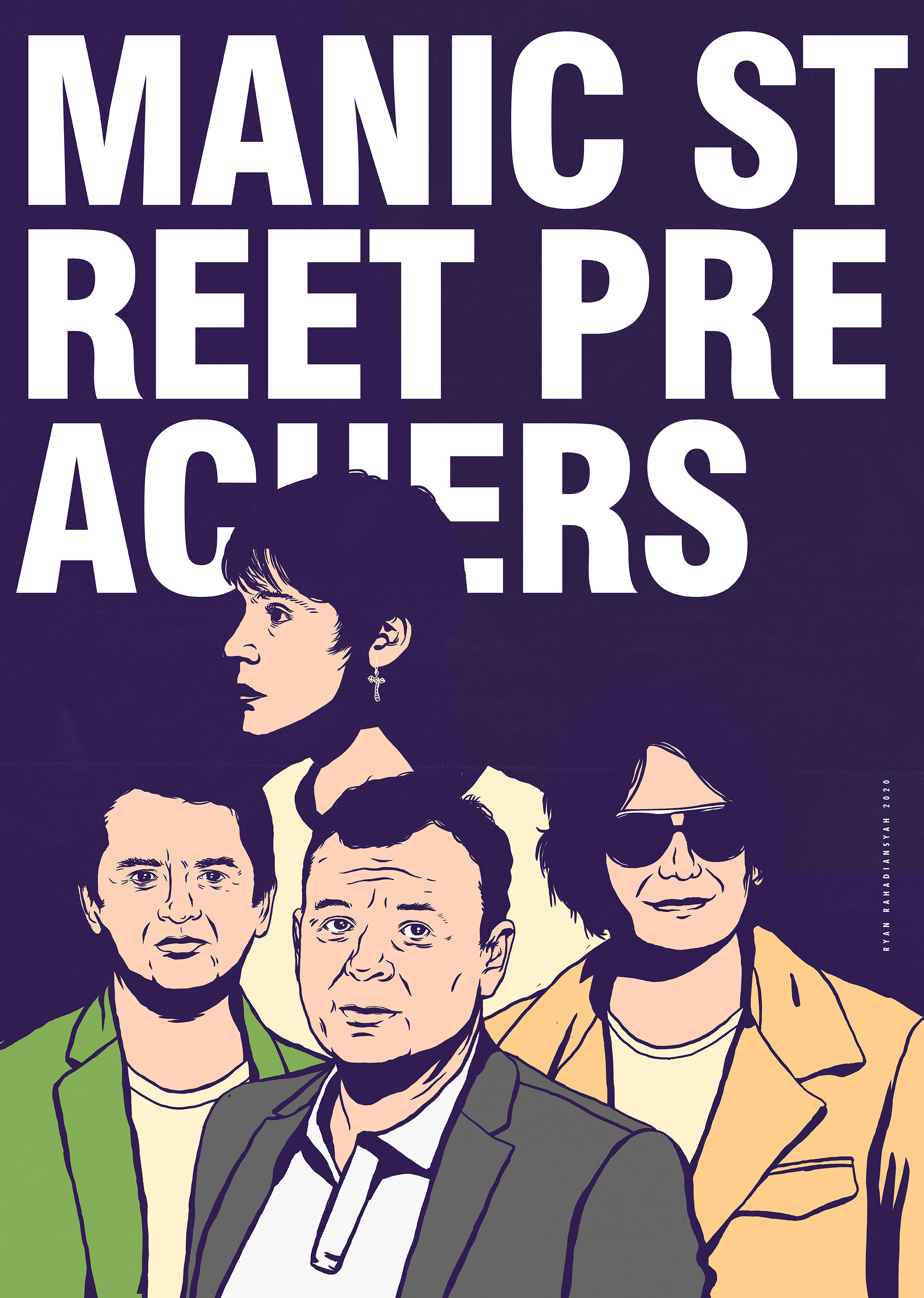 Nft Manic Street Preachers Poster