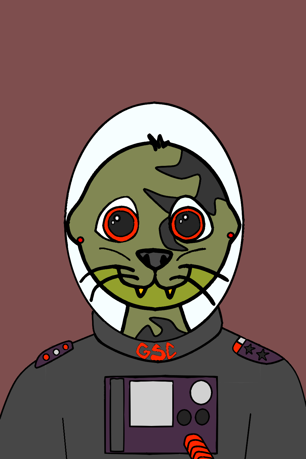 Nft Galactic Seal Crew #008
