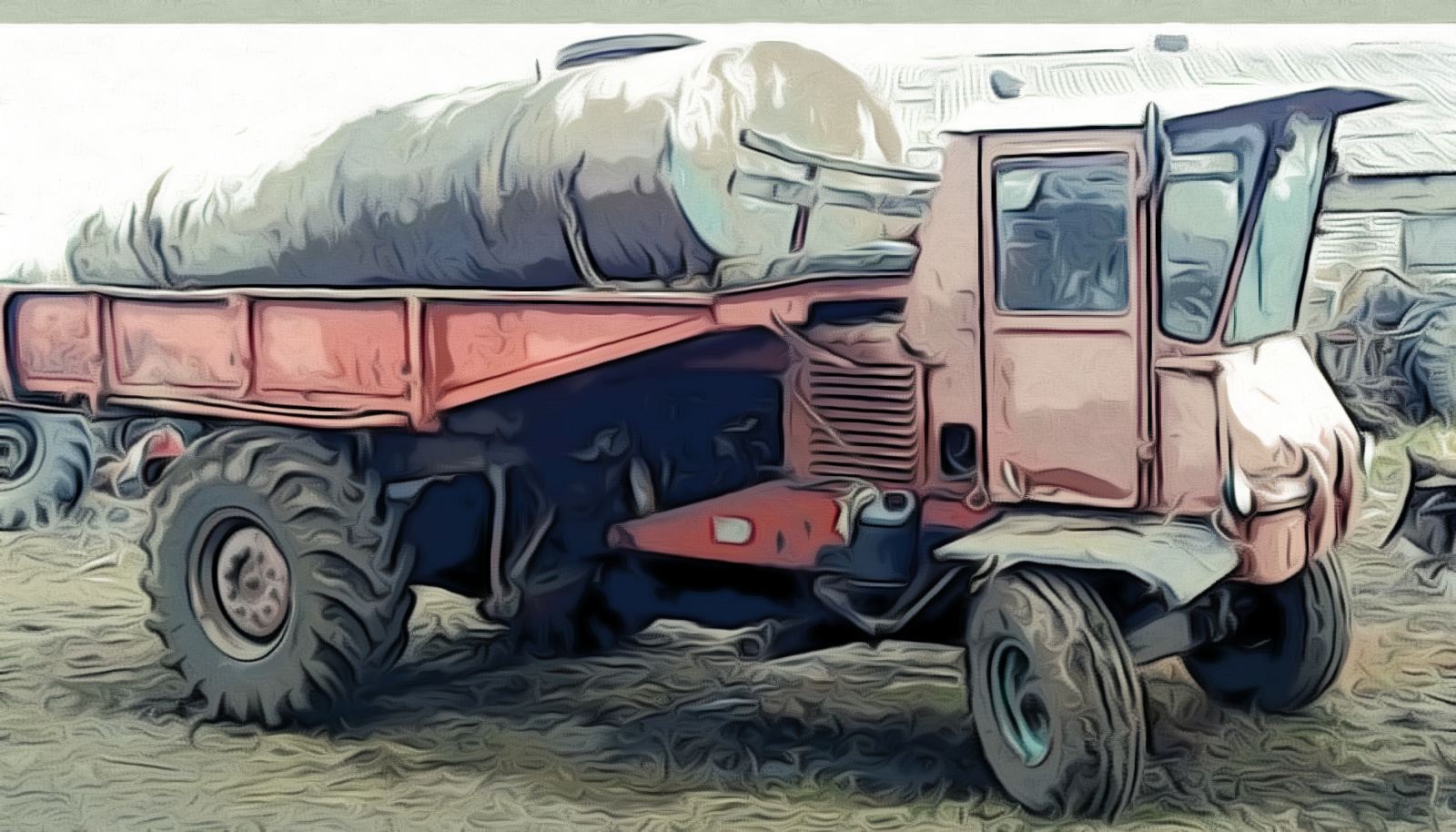 Nft Soviet tractor #16