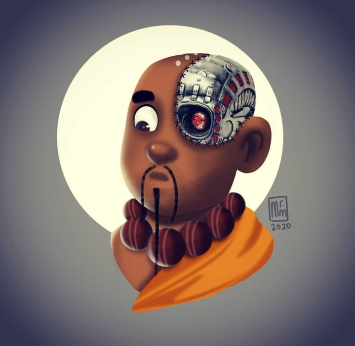 Nft Cybermonk 
