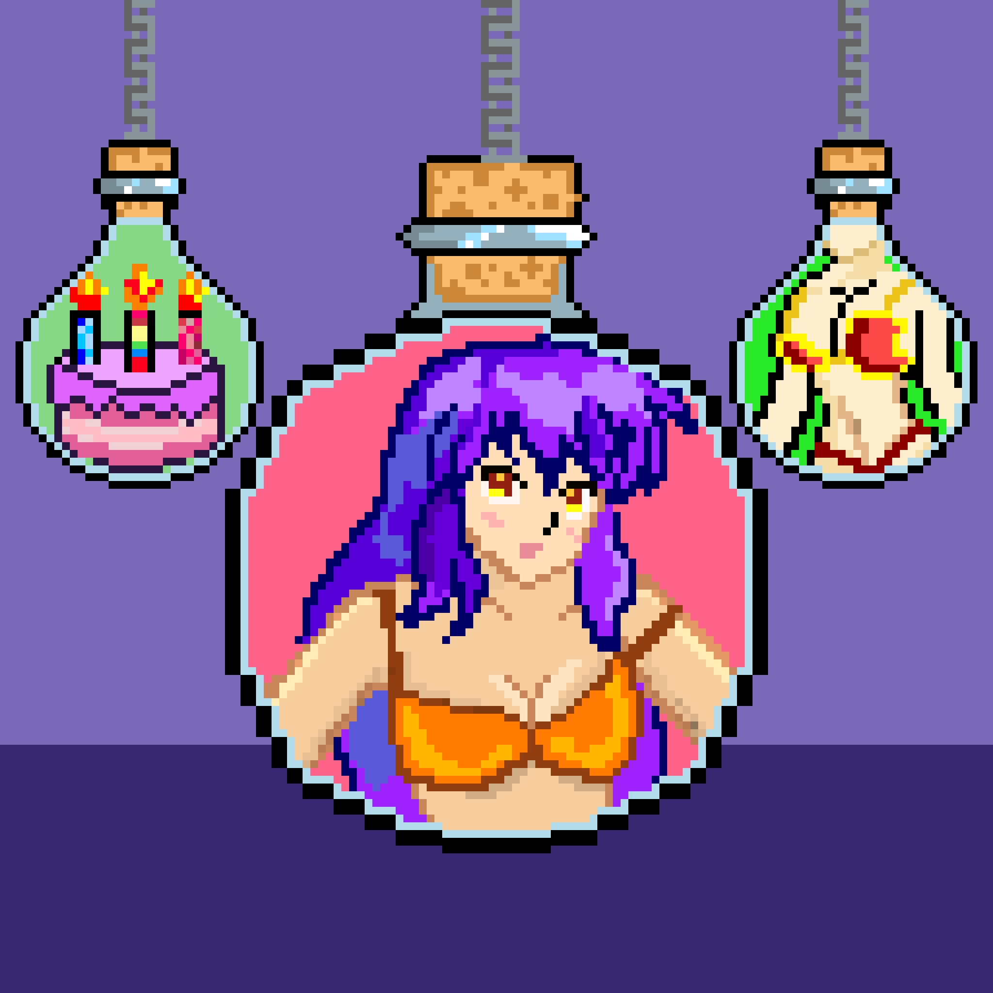 Nft Chained Bottles #009