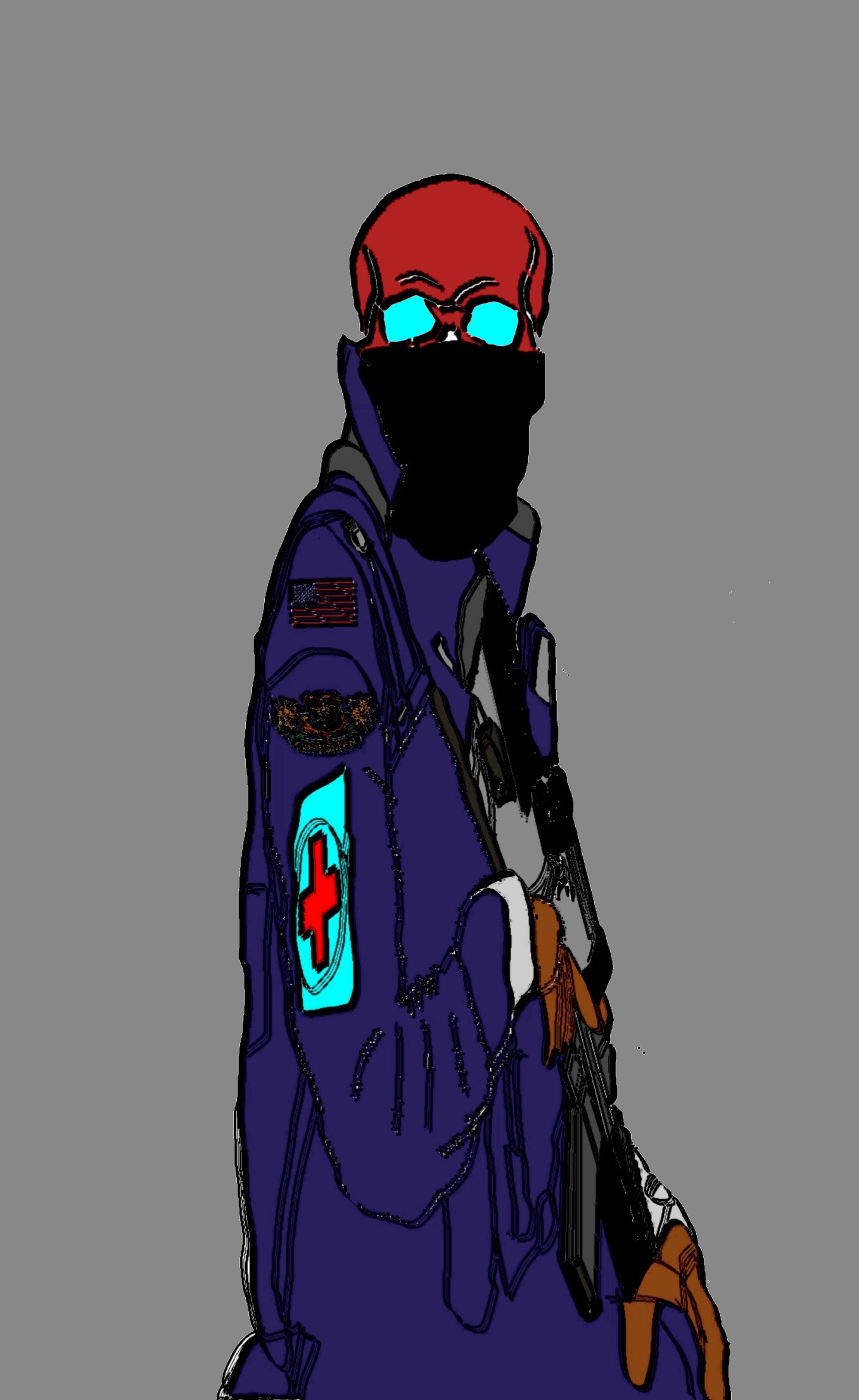 Nft DeadSkullNavyDoctor