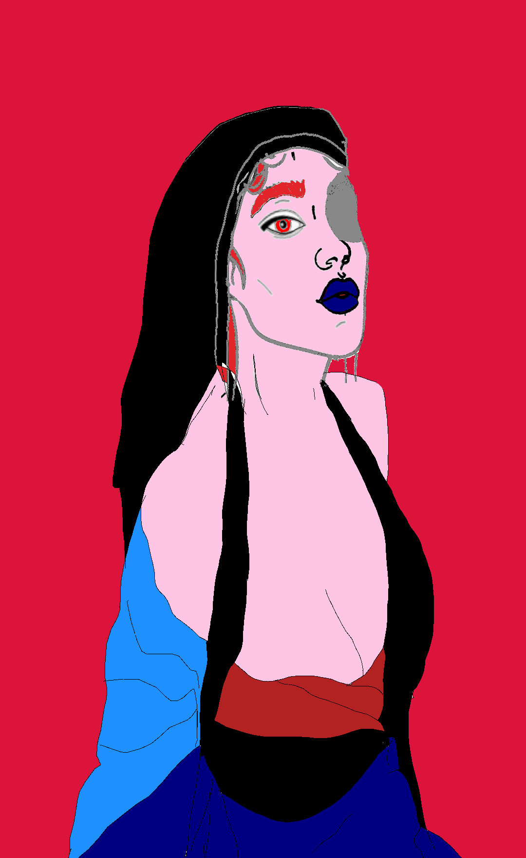 Nft WomenSkullGangB