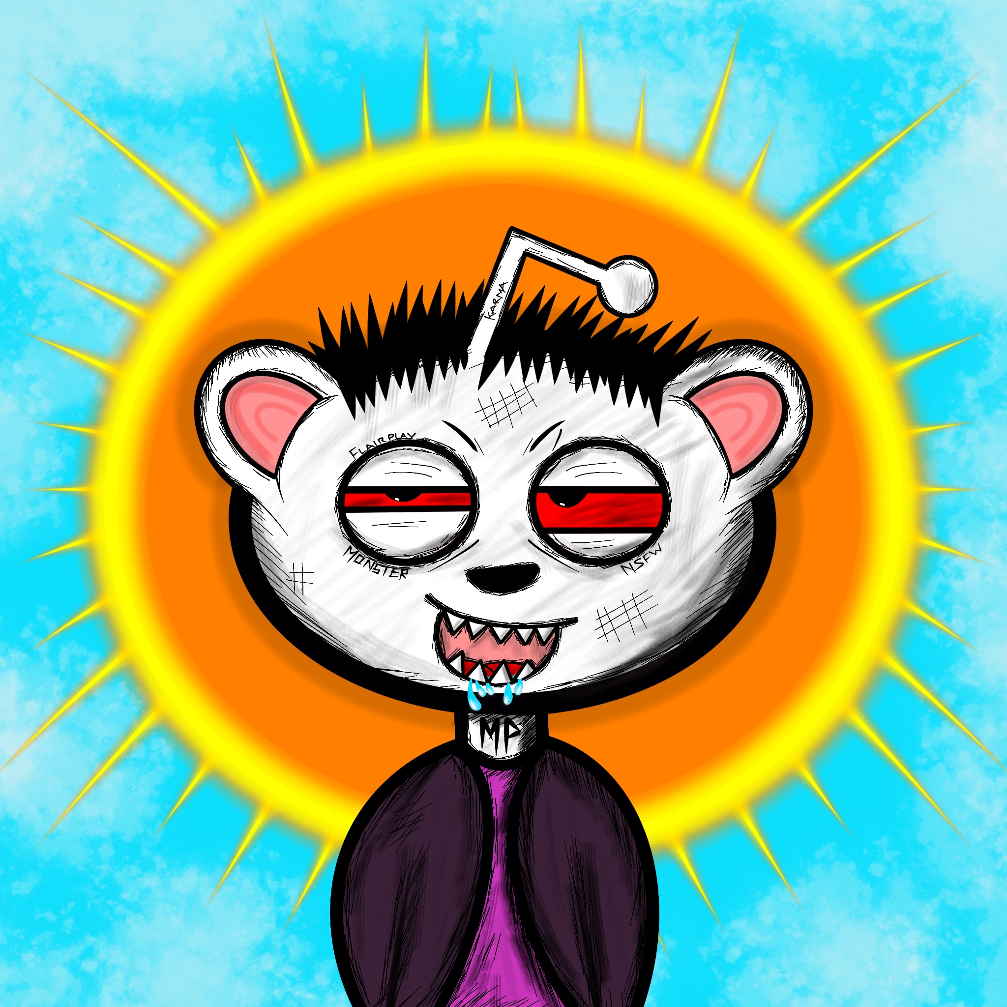 Nft MonsterPunk #41 SE*