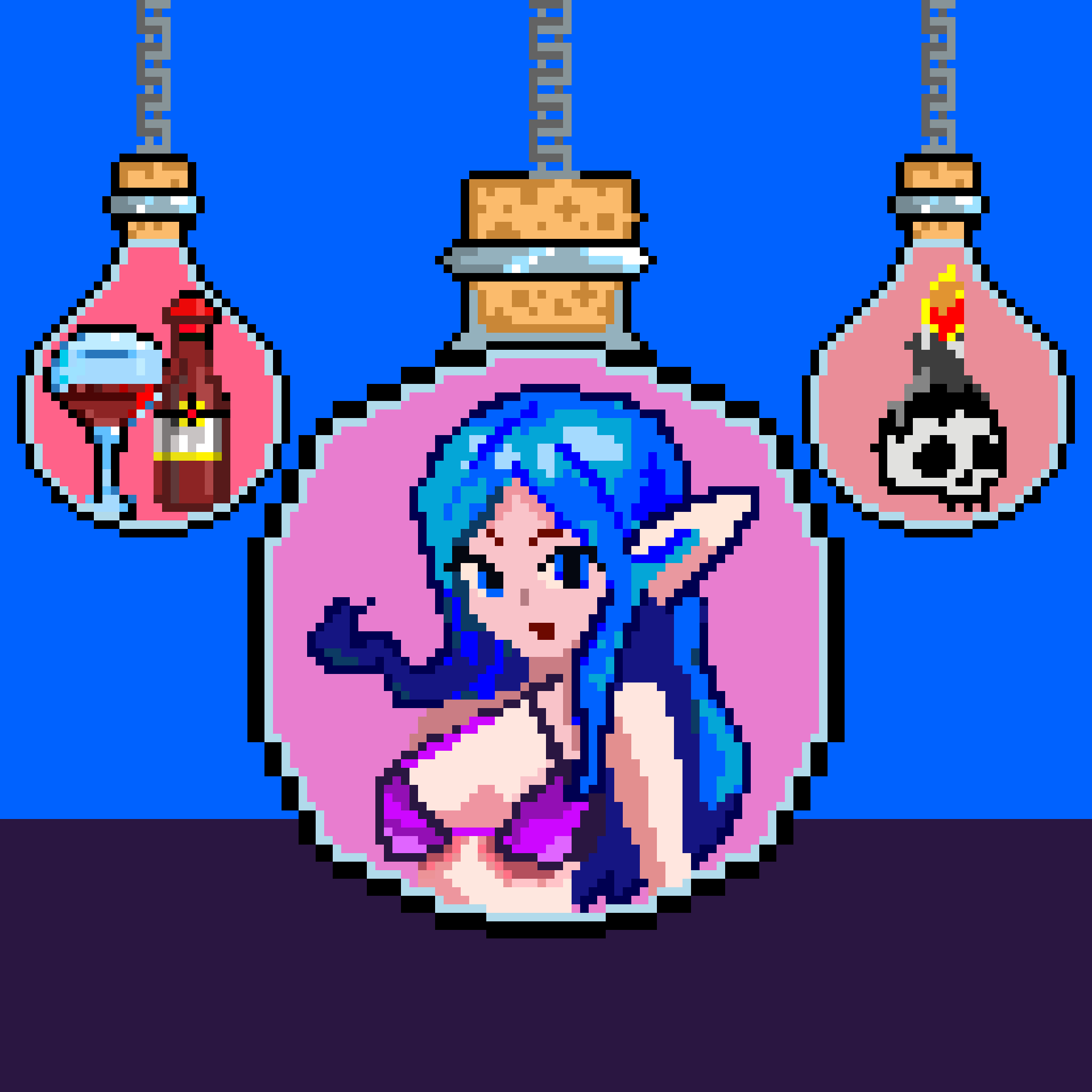 Nft Chained Bottles #035